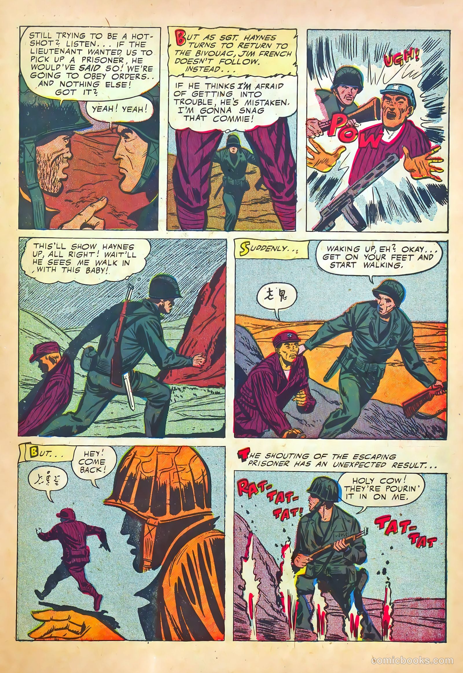 Atom-Age Combat #4 (1953) — page 31 of 36