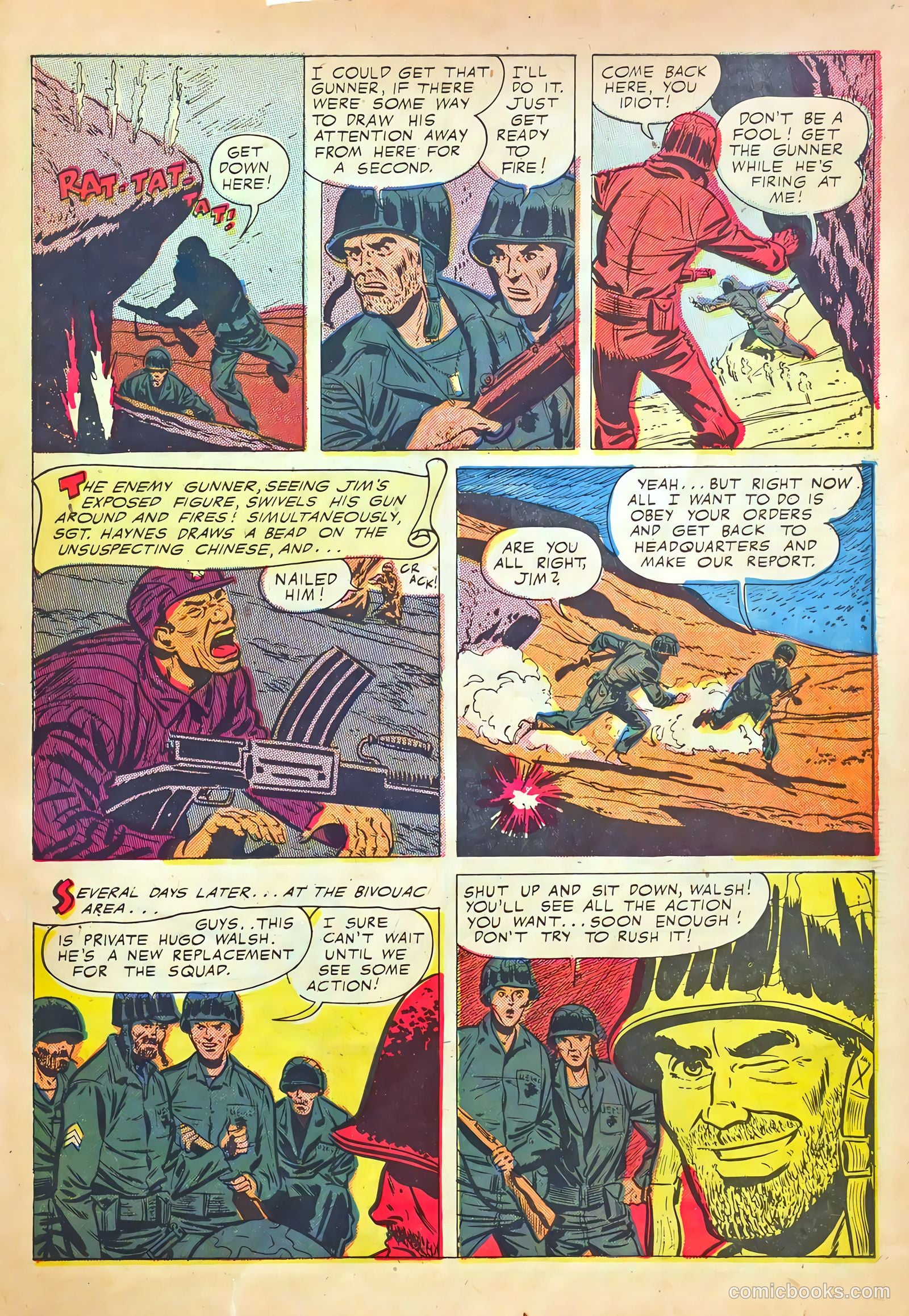Atom-Age Combat #4 (1953) — page 33 of 36