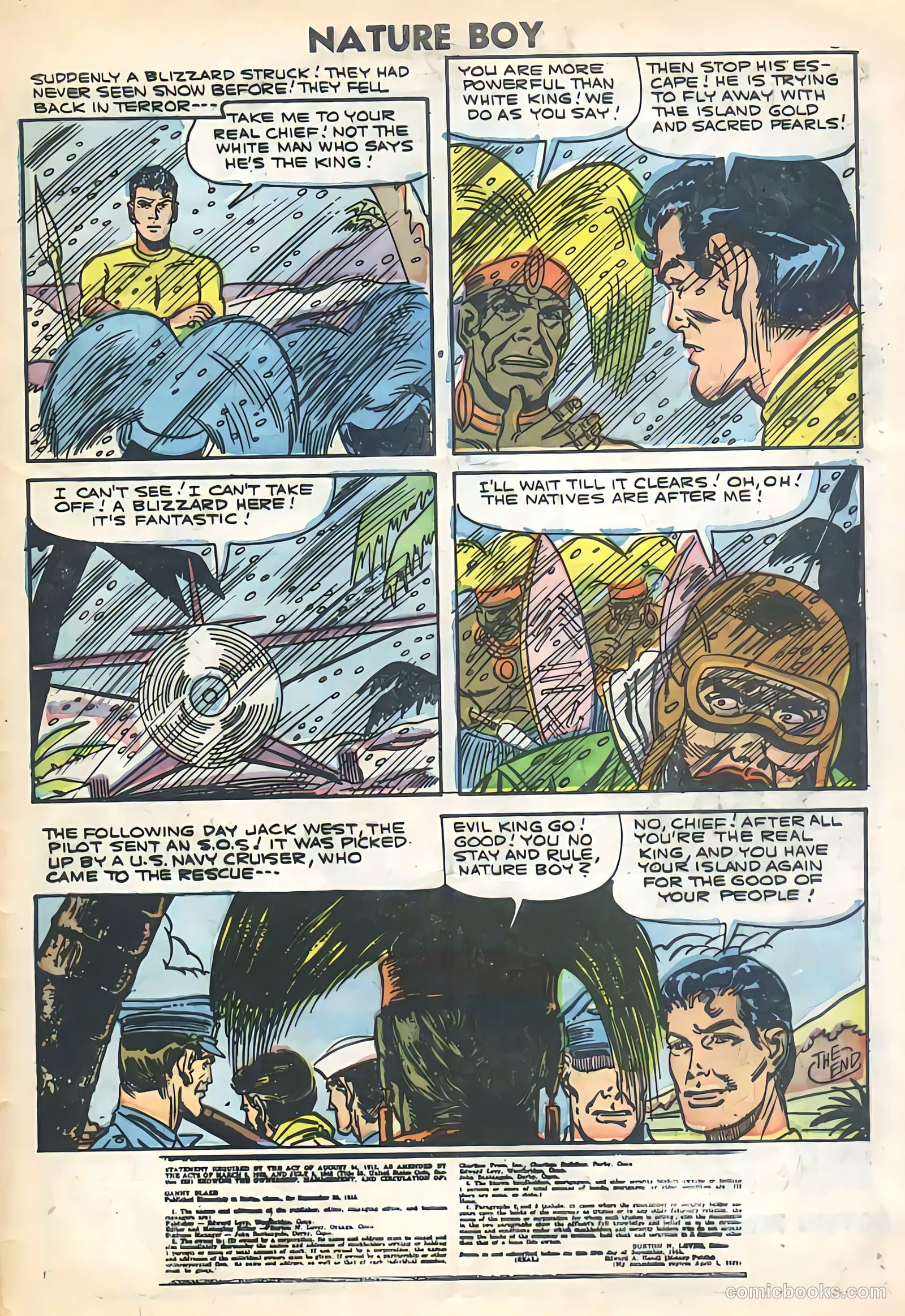 Nature Boy #4 (1956) — page 33 of 36