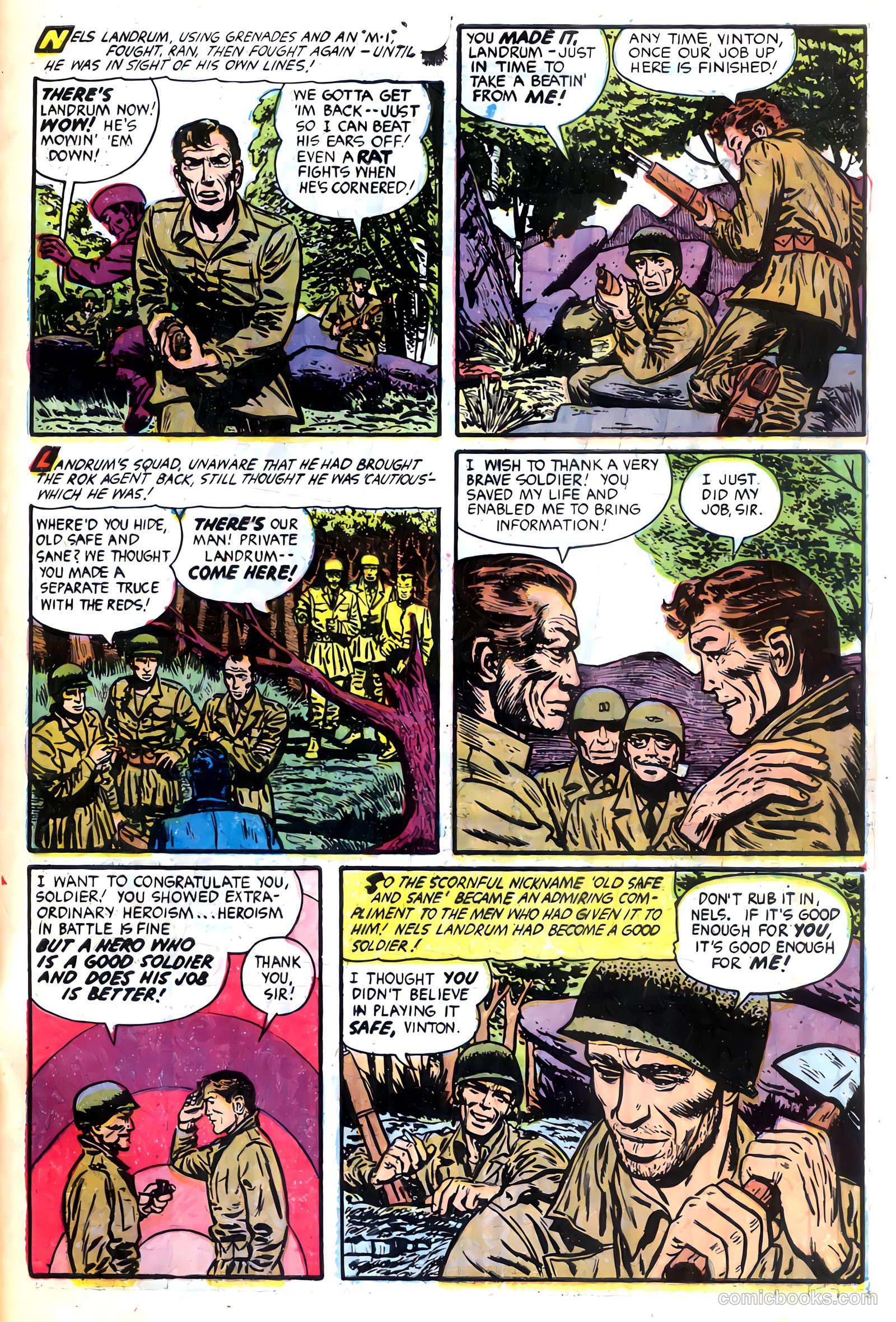 Atom-Age Combat #5 (1953) — page 33 of 36