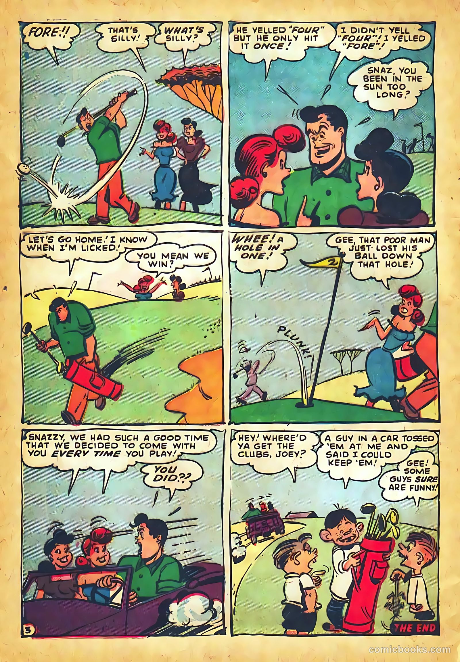 Navy Action #17 (1952) — page 32 of 36