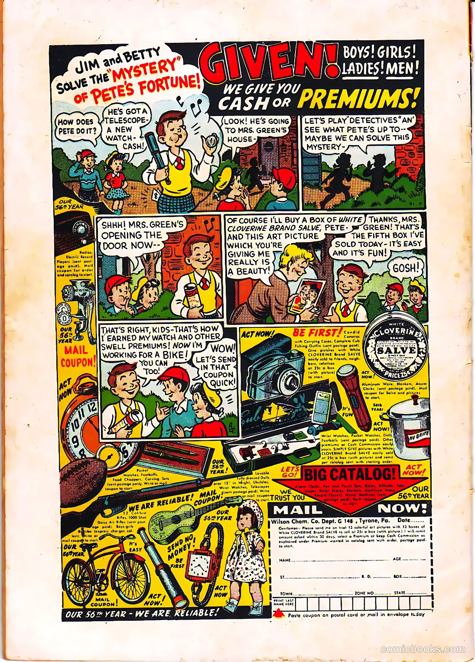 Navy Action #17 (1952) — page 36 of 36