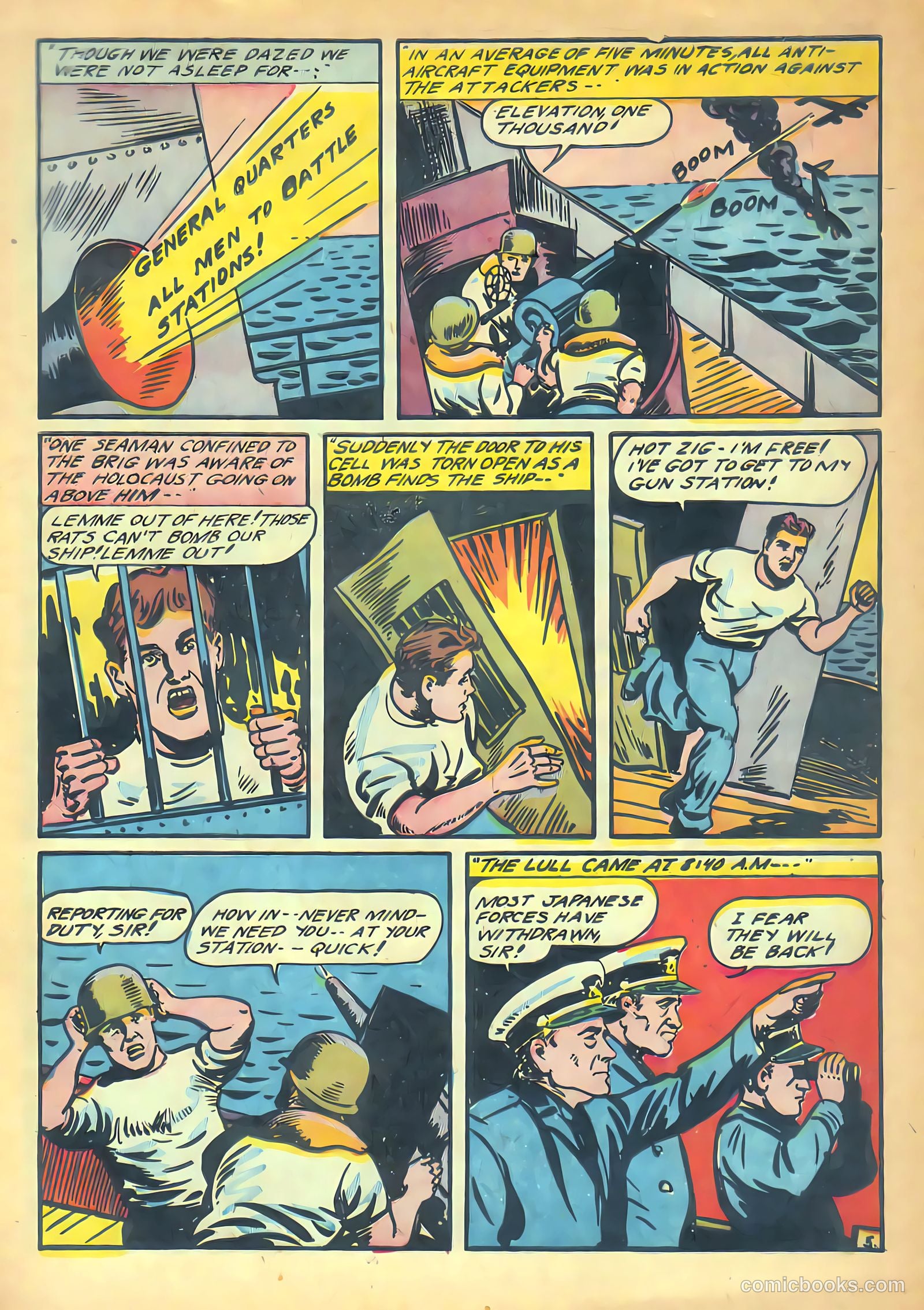 Navy Heroes #1 (1945) — page 7 of 35