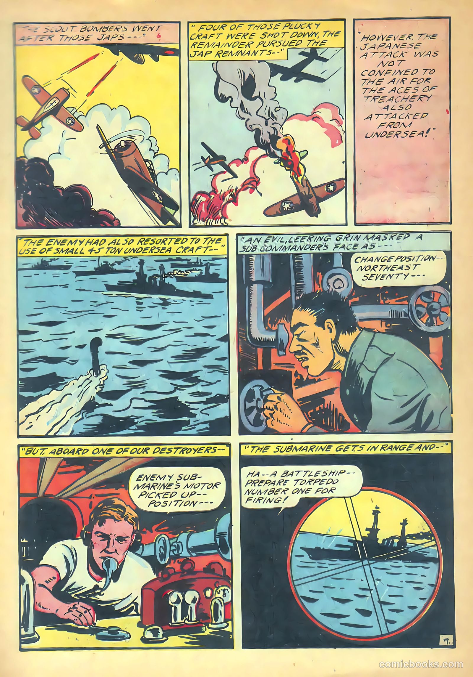 Navy Heroes #1 (1945) — page 9 of 35