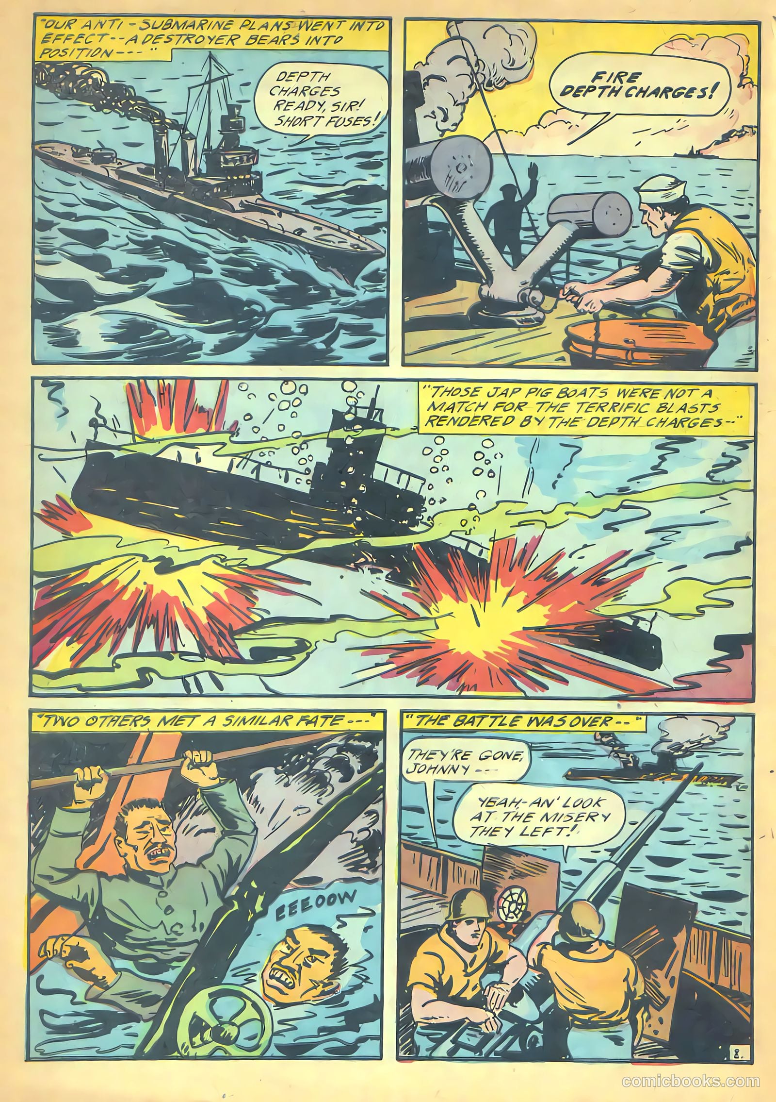 Navy Heroes #1 (1945) — page 10 of 35