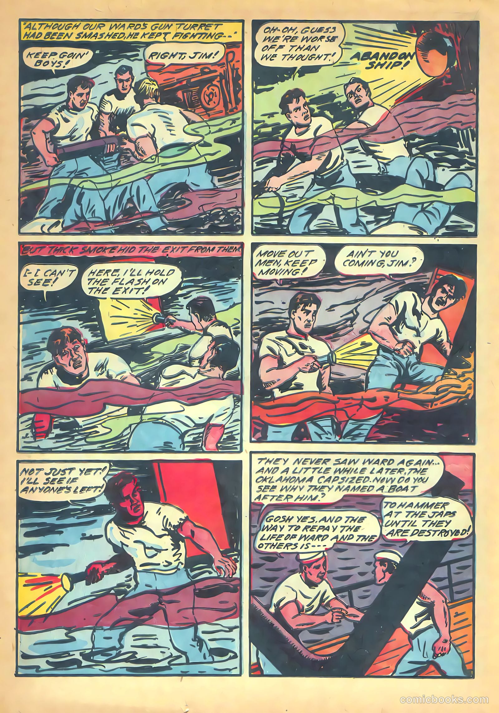 Navy Heroes #1 (1945) — page 20 of 35