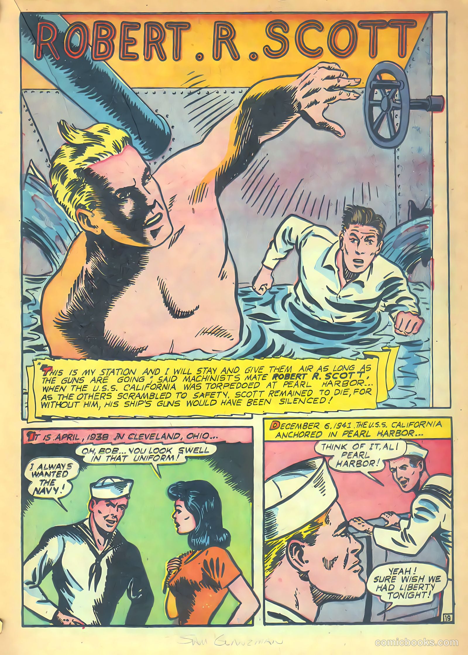 Navy Heroes #1 (1945) — page 21 of 35