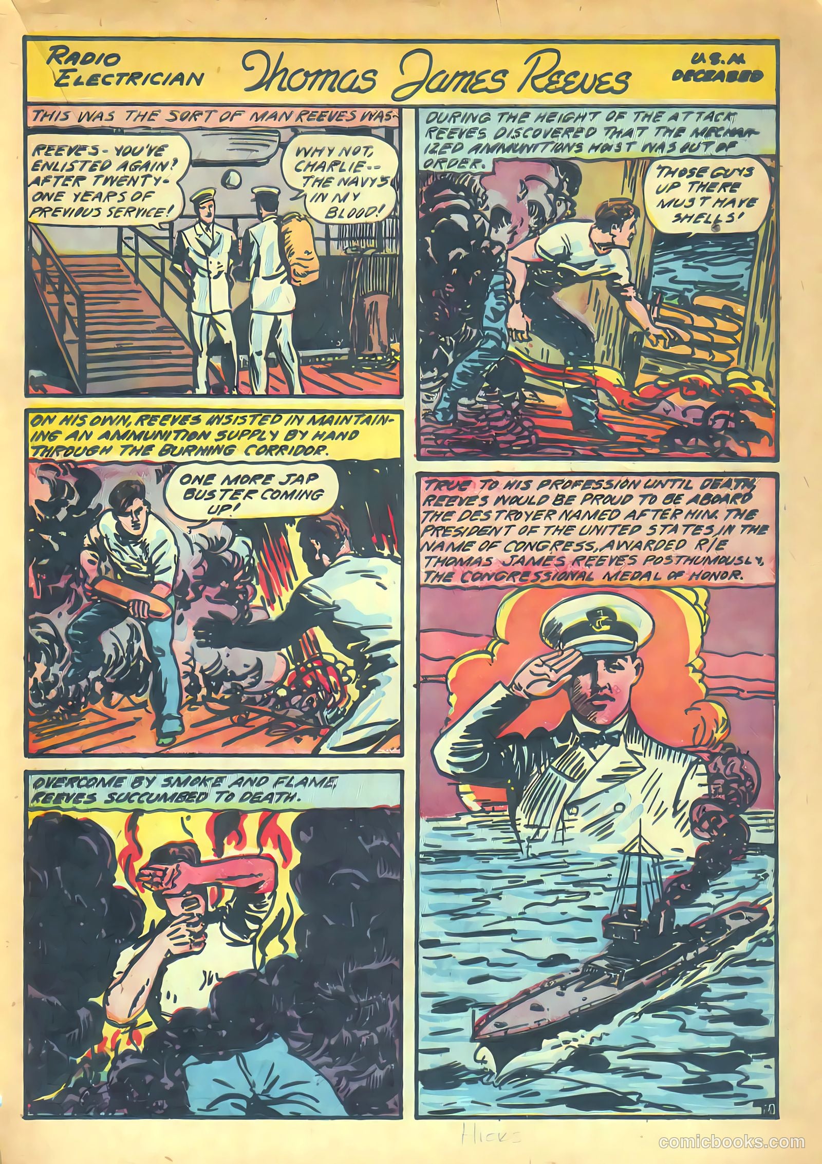 Navy Heroes #1 (1945) — page 23 of 35