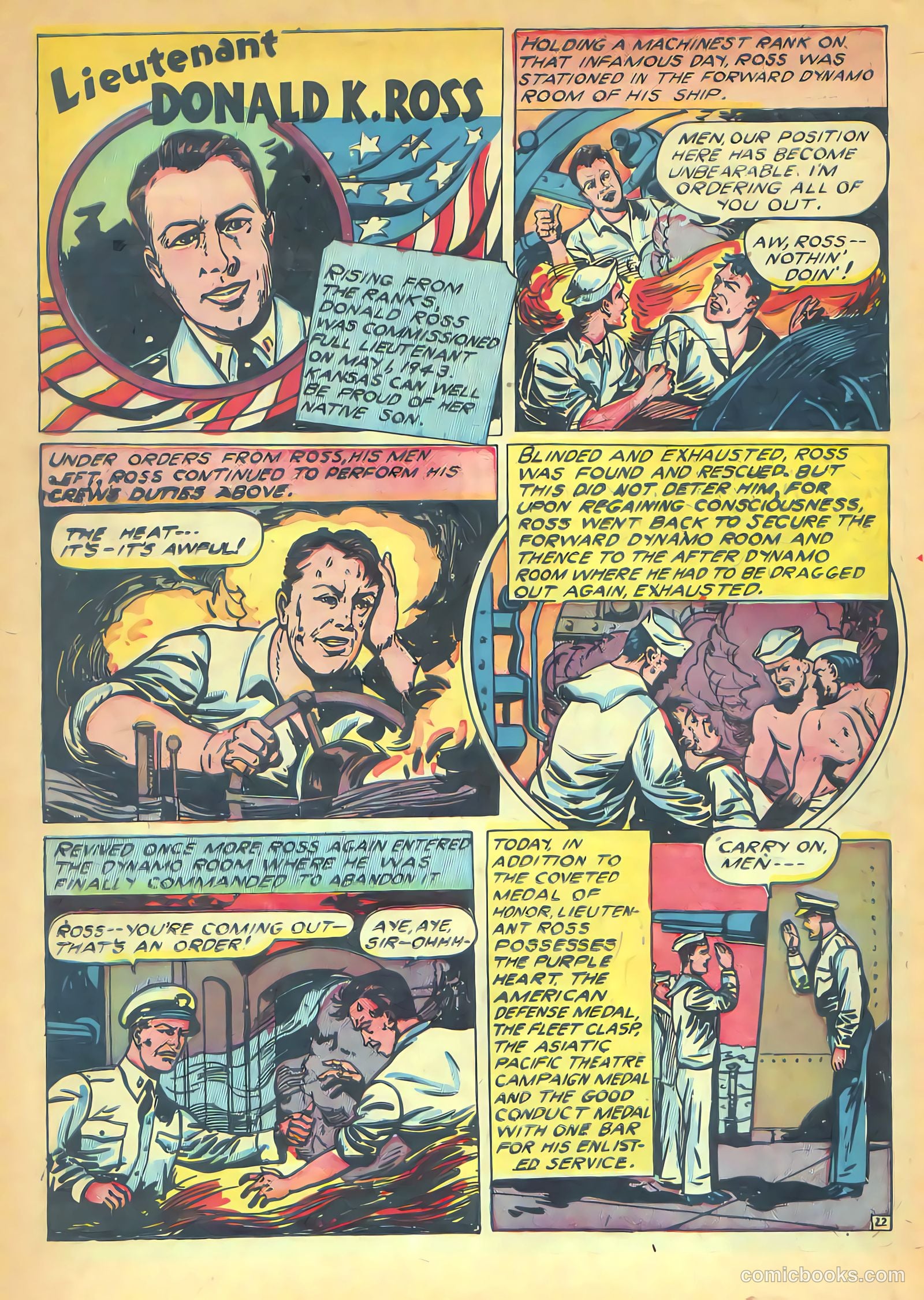 Navy Heroes #1 (1945) — page 24 of 35