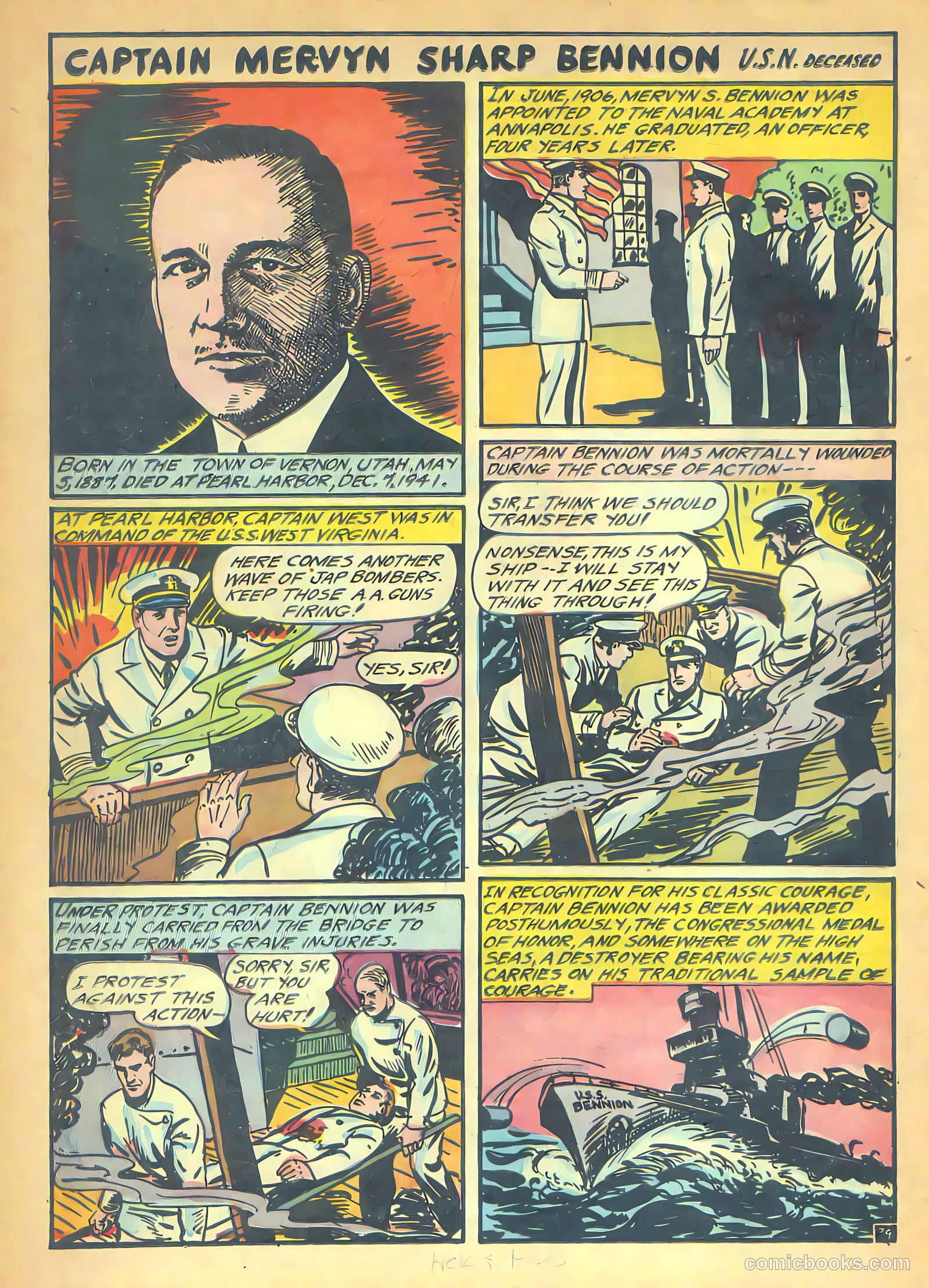 Navy Heroes #1 (1945) — page 26 of 35
