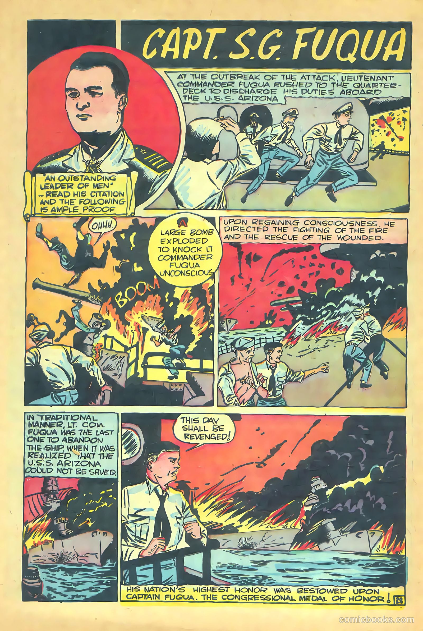 Navy Heroes #1 (1945) — page 30 of 35