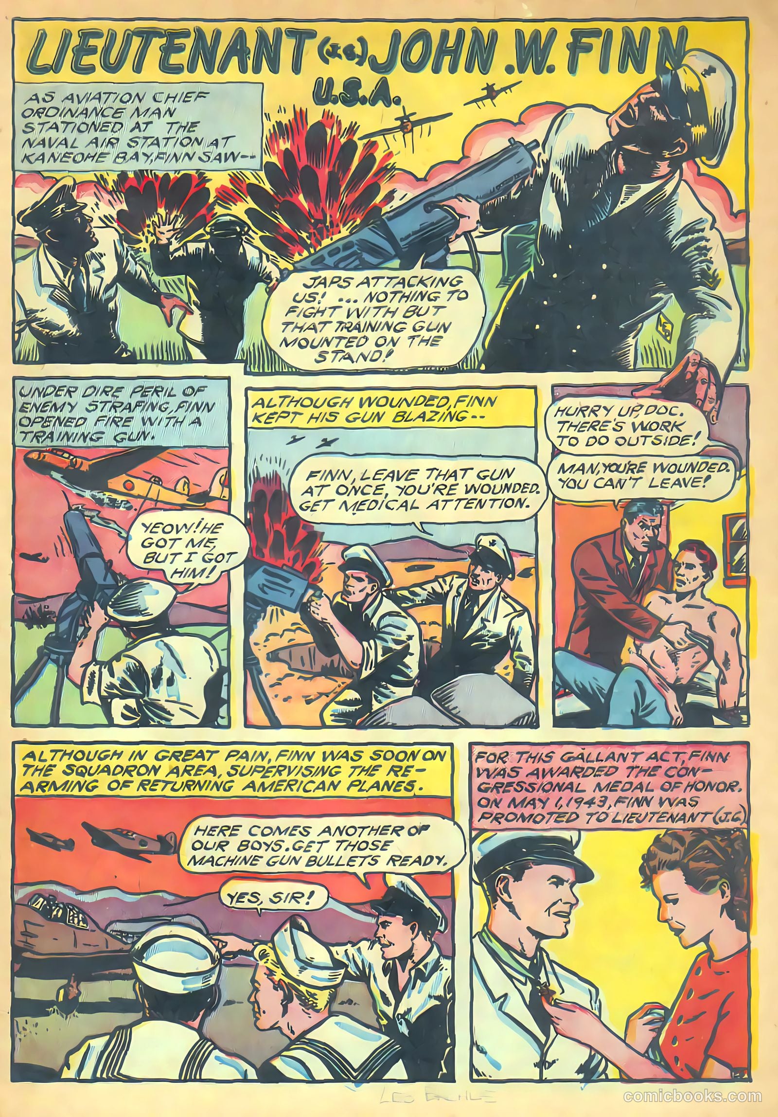 Navy Heroes #1 (1945) — page 31 of 35