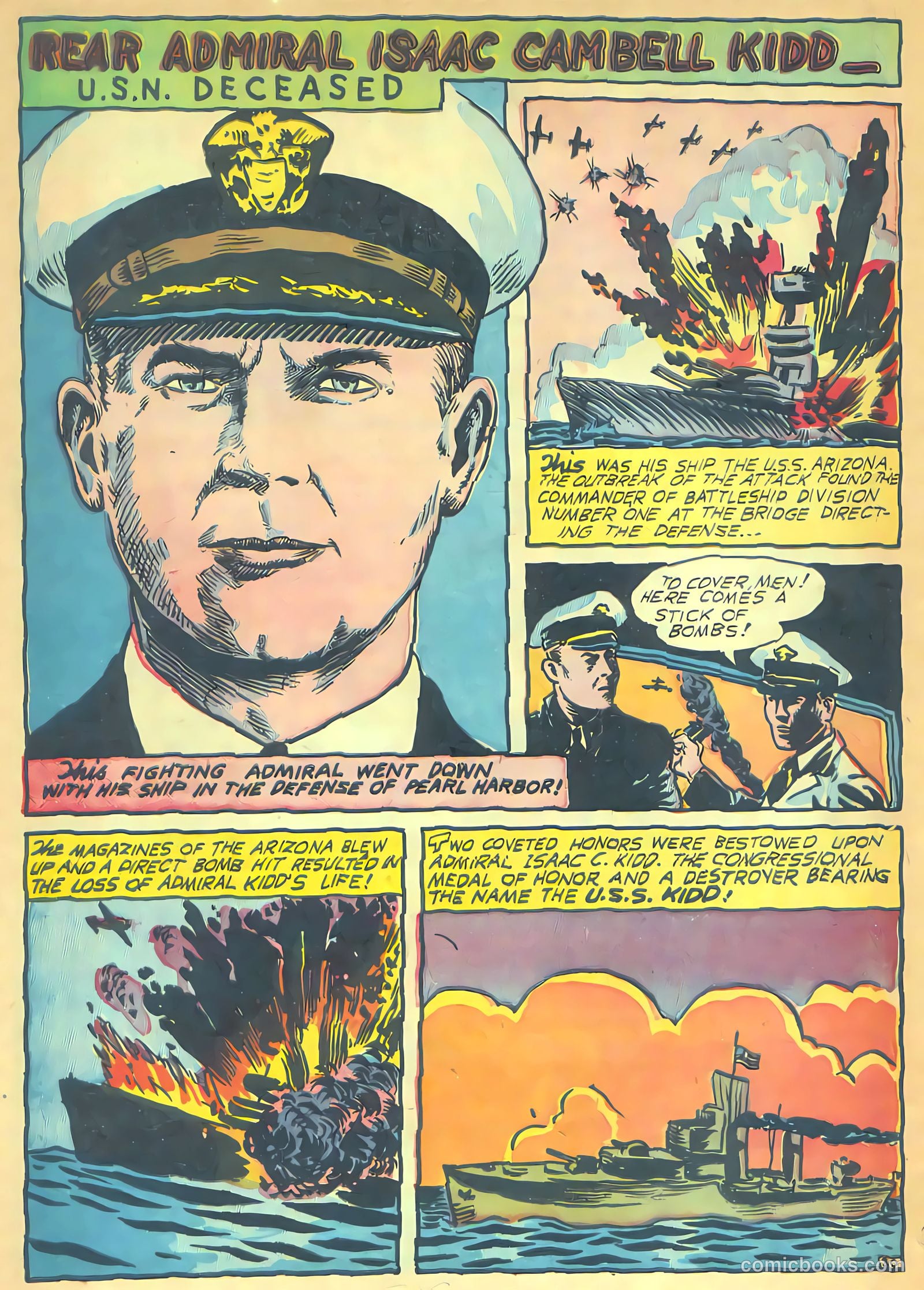 Navy Heroes #1 (1945) — page 32 of 35