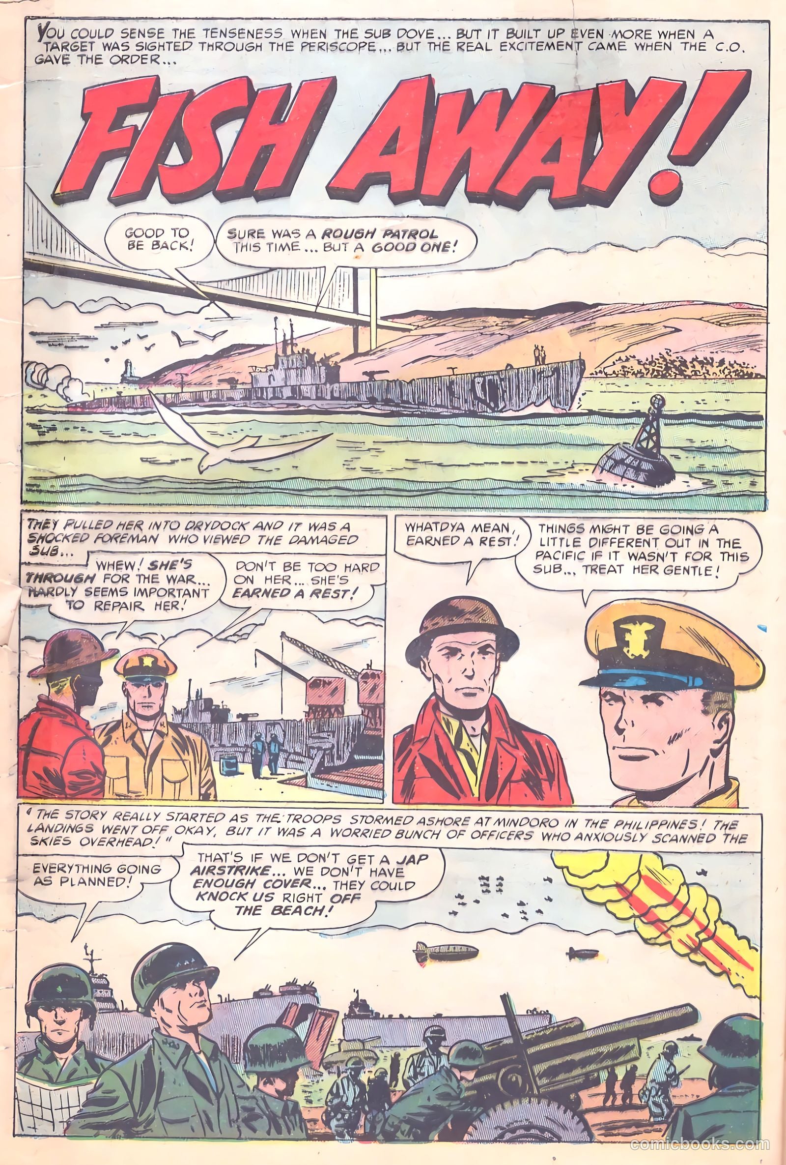 Navy Patrol #1 (1955) — page 28 of 37
