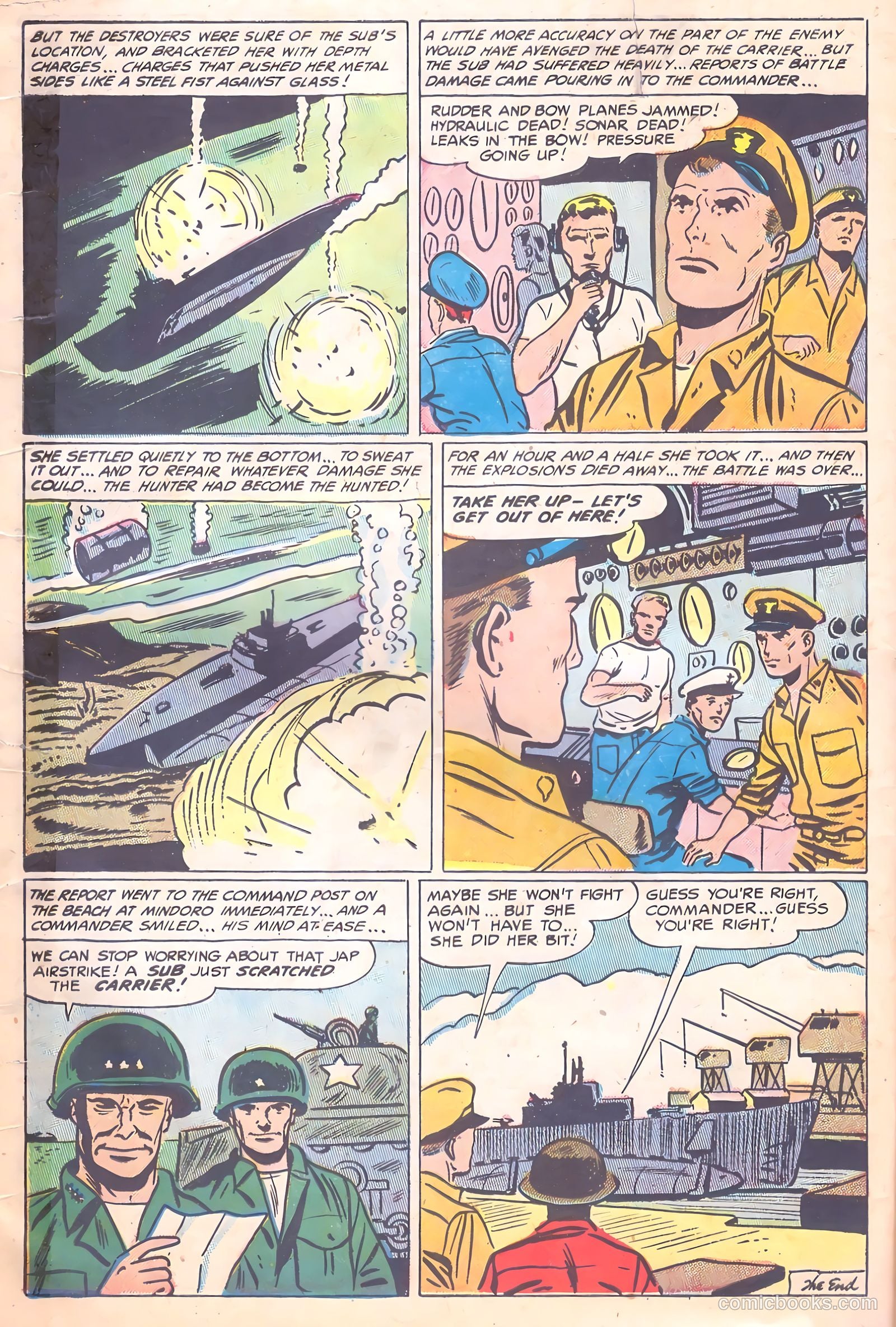 Navy Patrol #1 (1955) — page 32 of 37