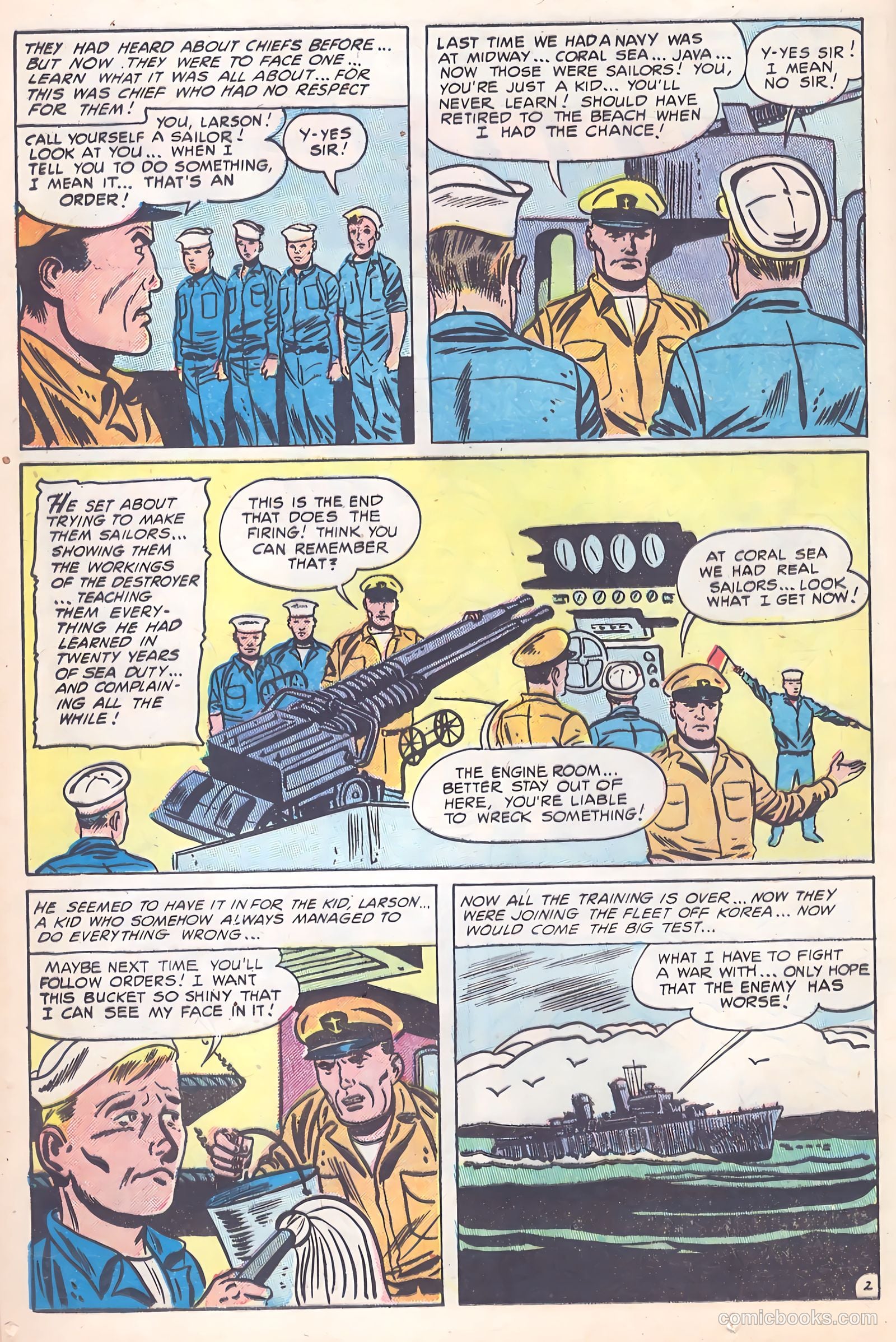 Navy Patrol #2 (1955) — page 14 of 36