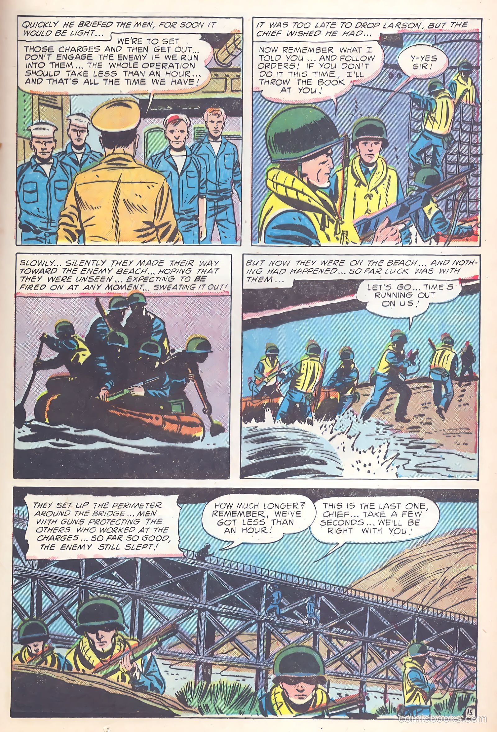 Navy Patrol #2 (1955) — page 17 of 36