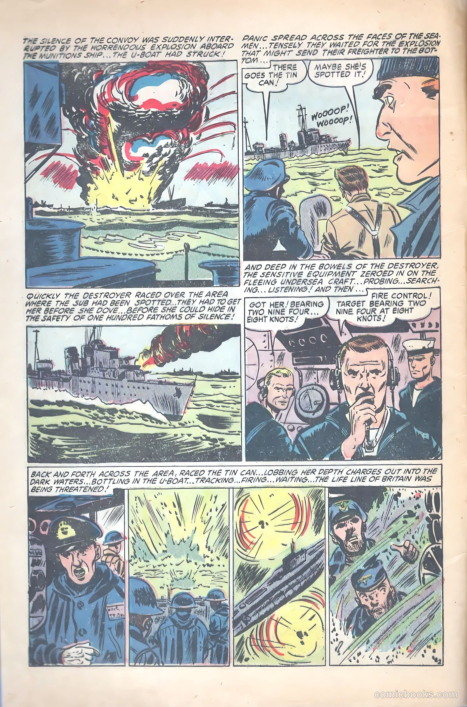 Navy Patrol #3 (1955) — page 4 of 36