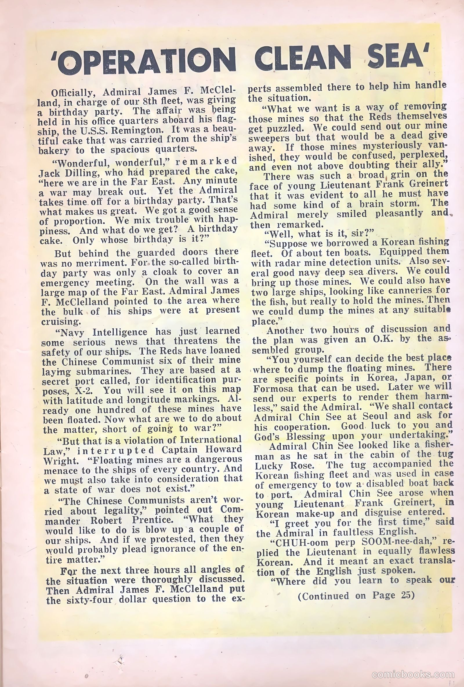 Navy Patrol #3 (1955) — page 11 of 36