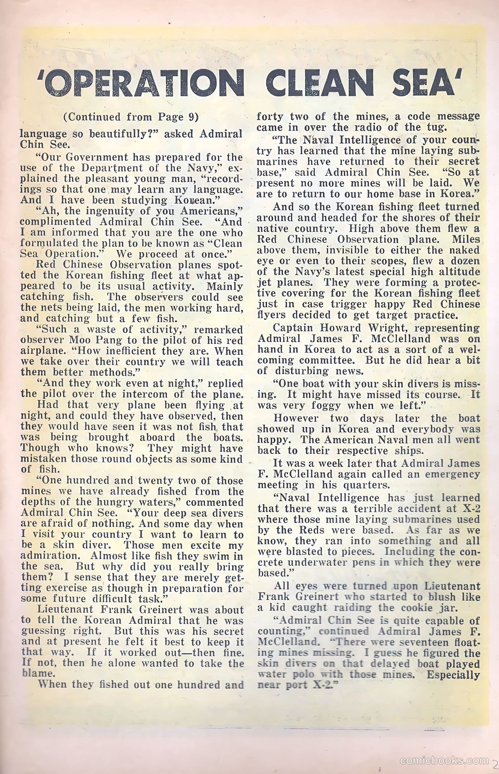 Navy Patrol #3 (1955) — page 27 of 36