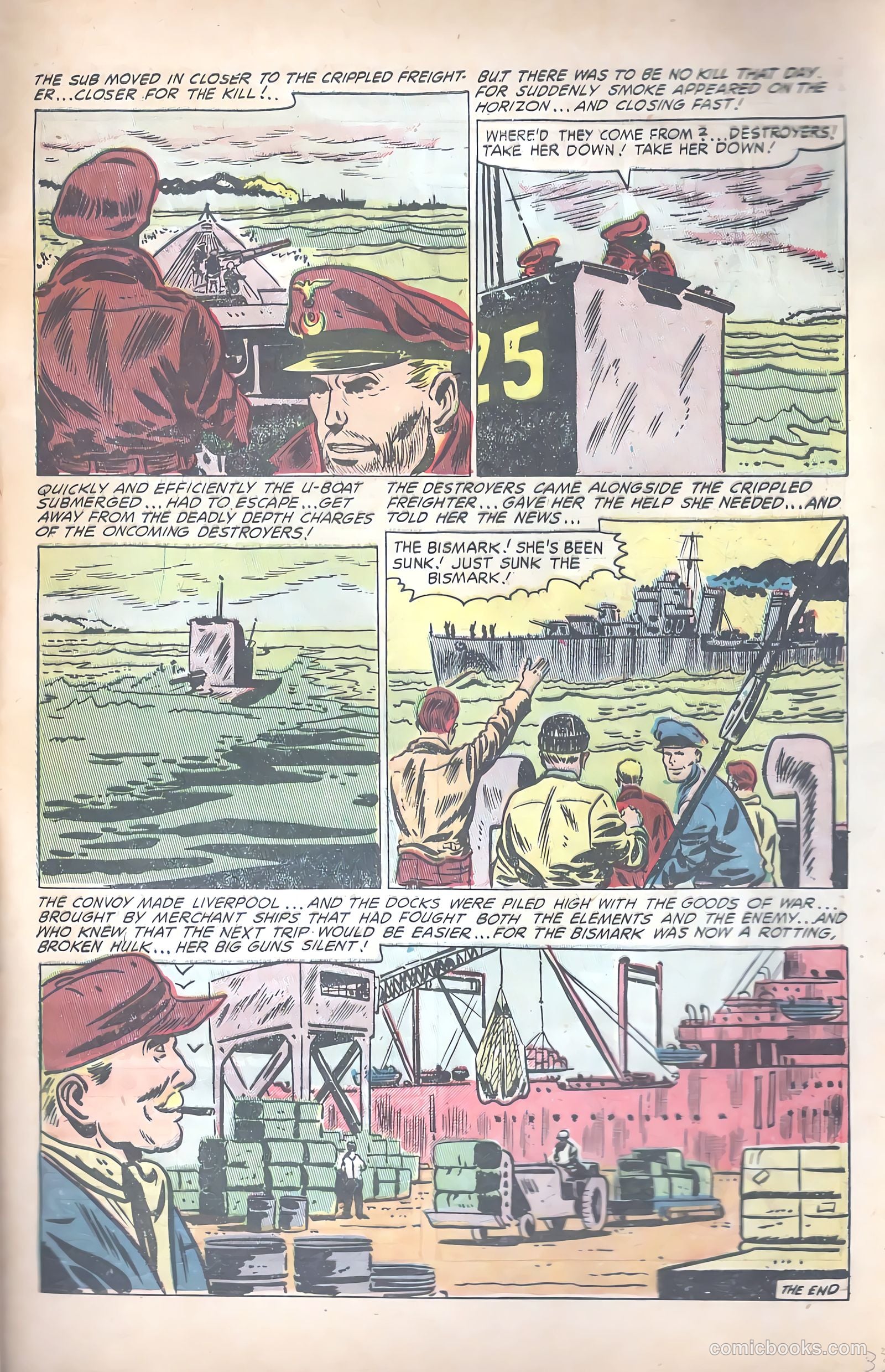 Navy Patrol #3 (1955) — page 33 of 36
