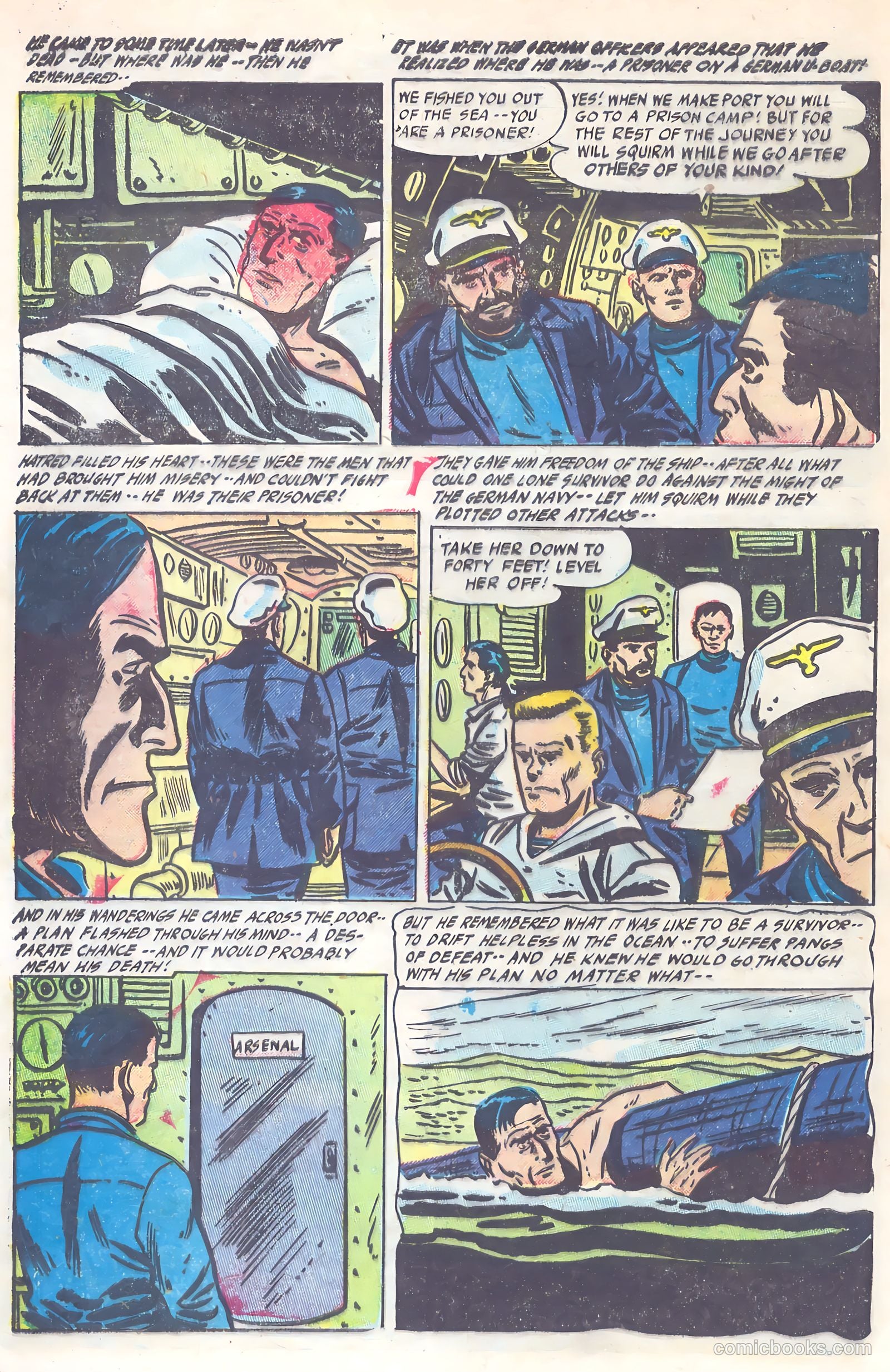 Navy Patrol #4 (1955) — page 6 of 36