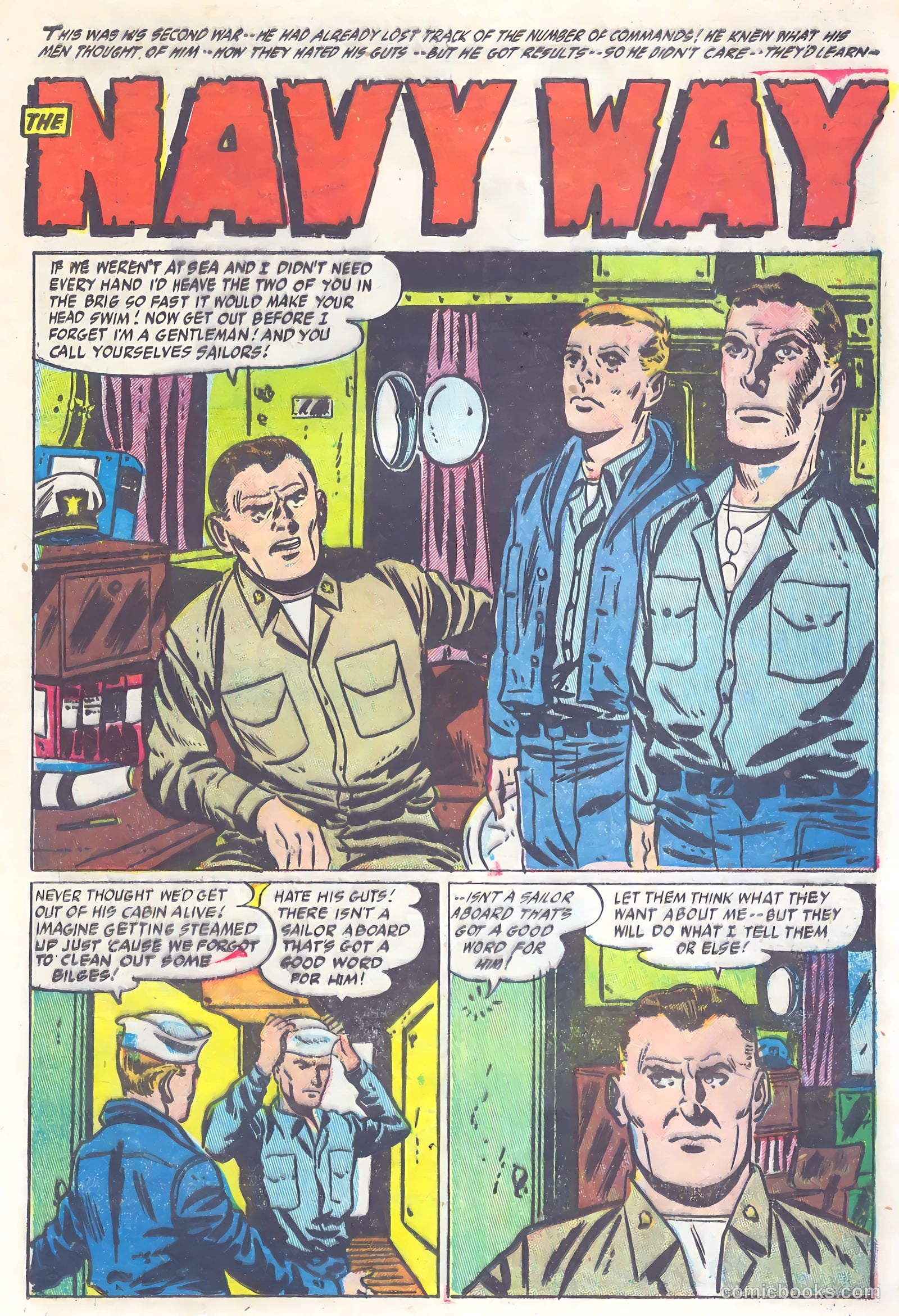 Navy Patrol #4 (1955) — page 15 of 36