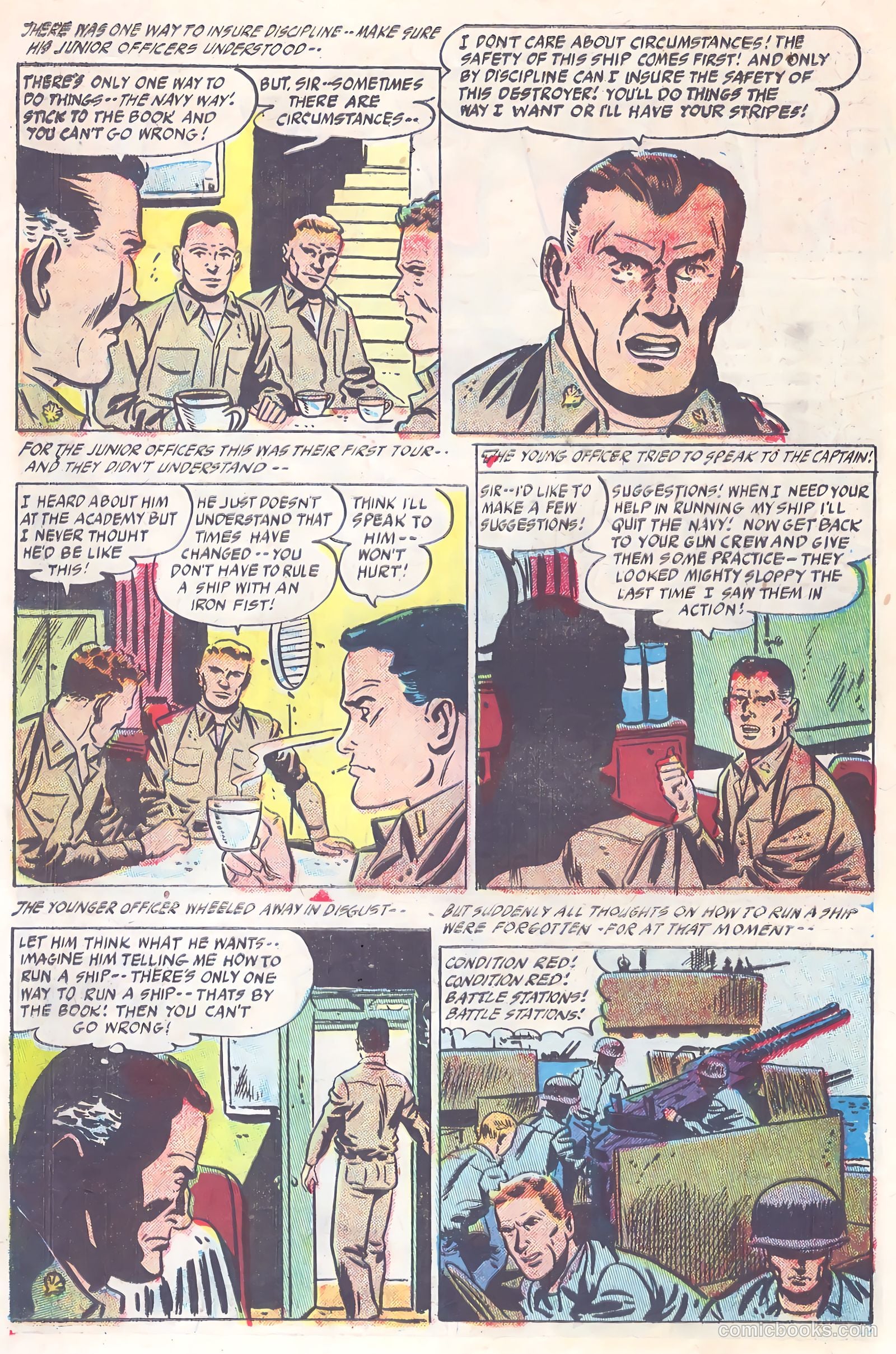Navy Patrol #4 (1955) — page 16 of 36