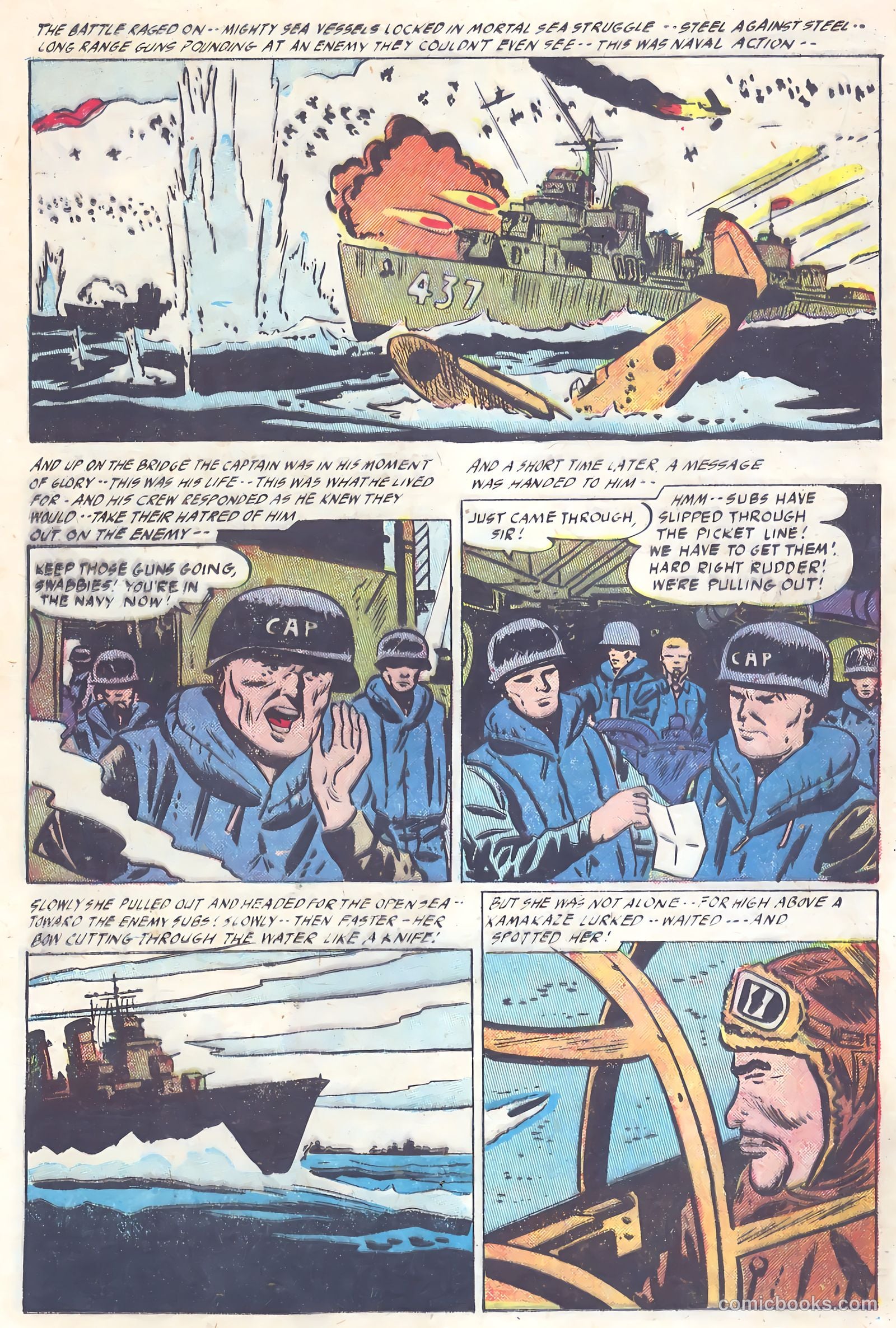 Navy Patrol #4 (1955) — page 17 of 36