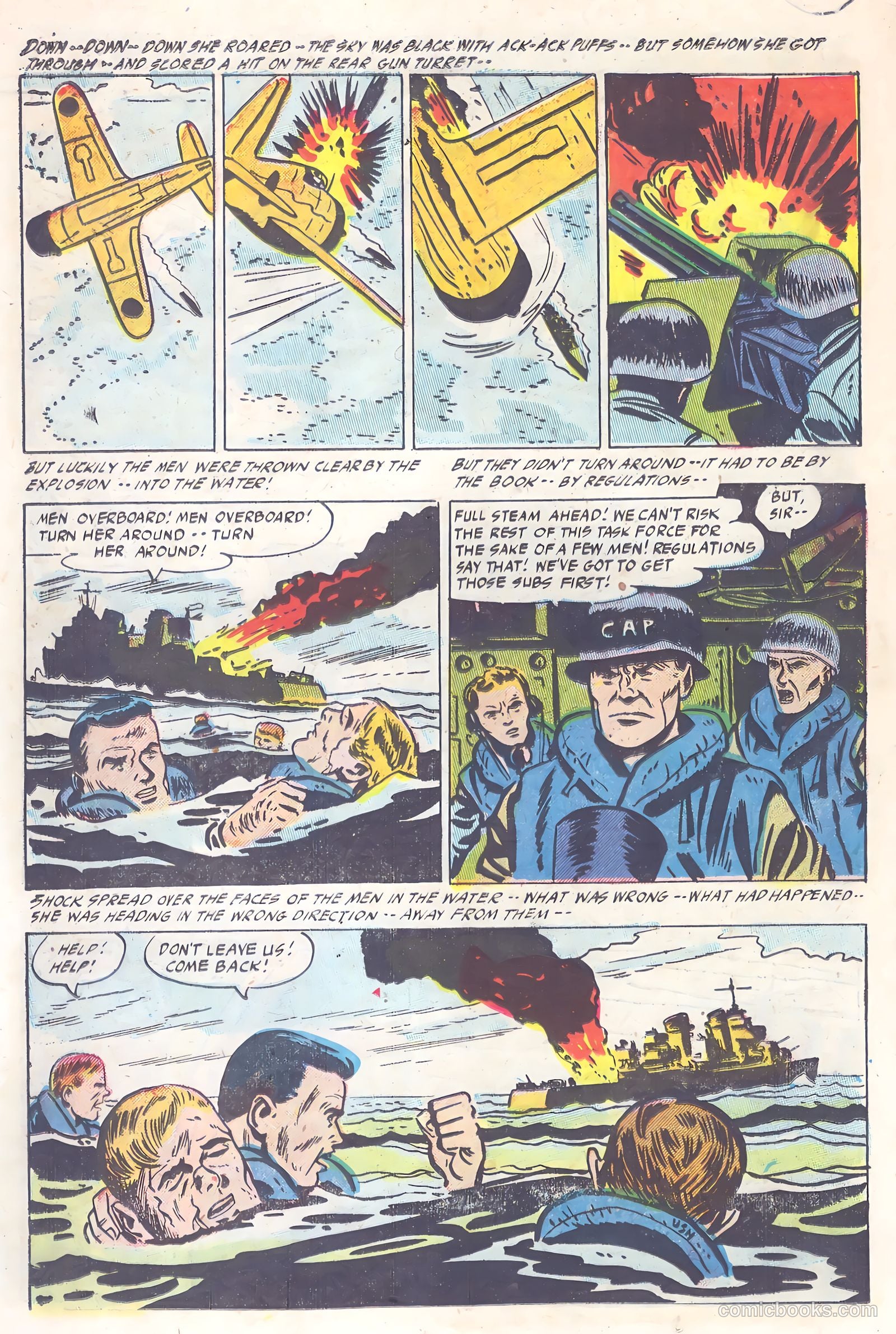 Navy Patrol #4 (1955) — page 18 of 36