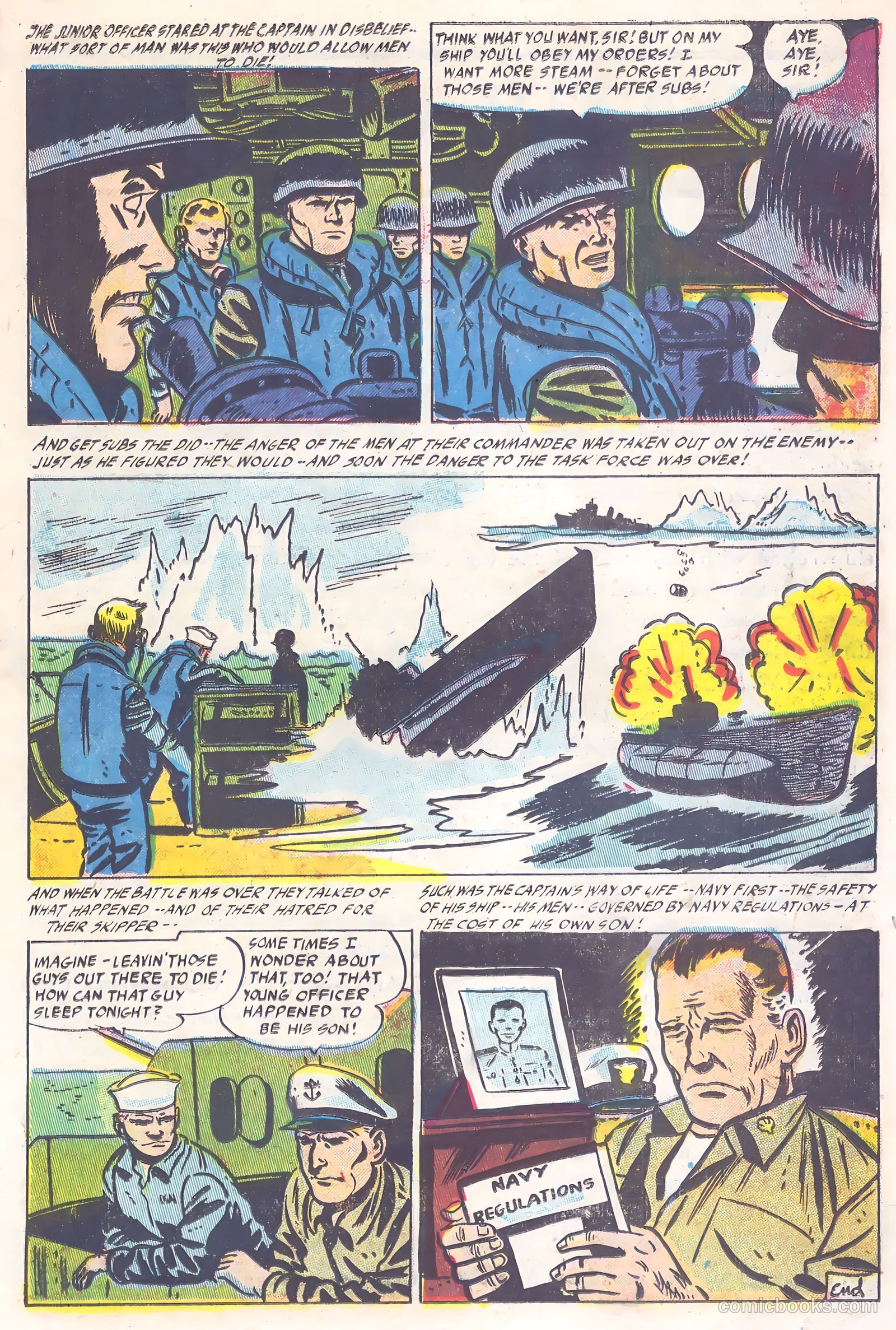 Navy Patrol #4 (1955) — page 19 of 36