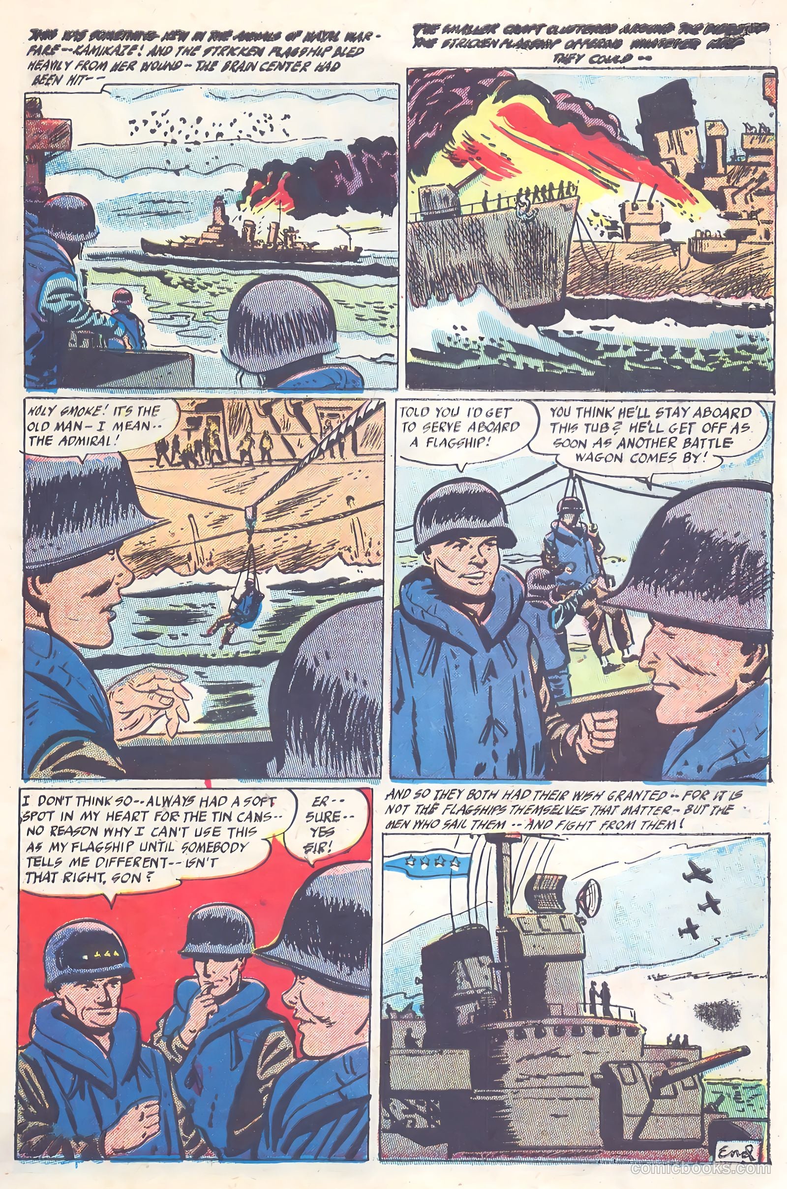 Navy Patrol #4 (1955) — page 27 of 36