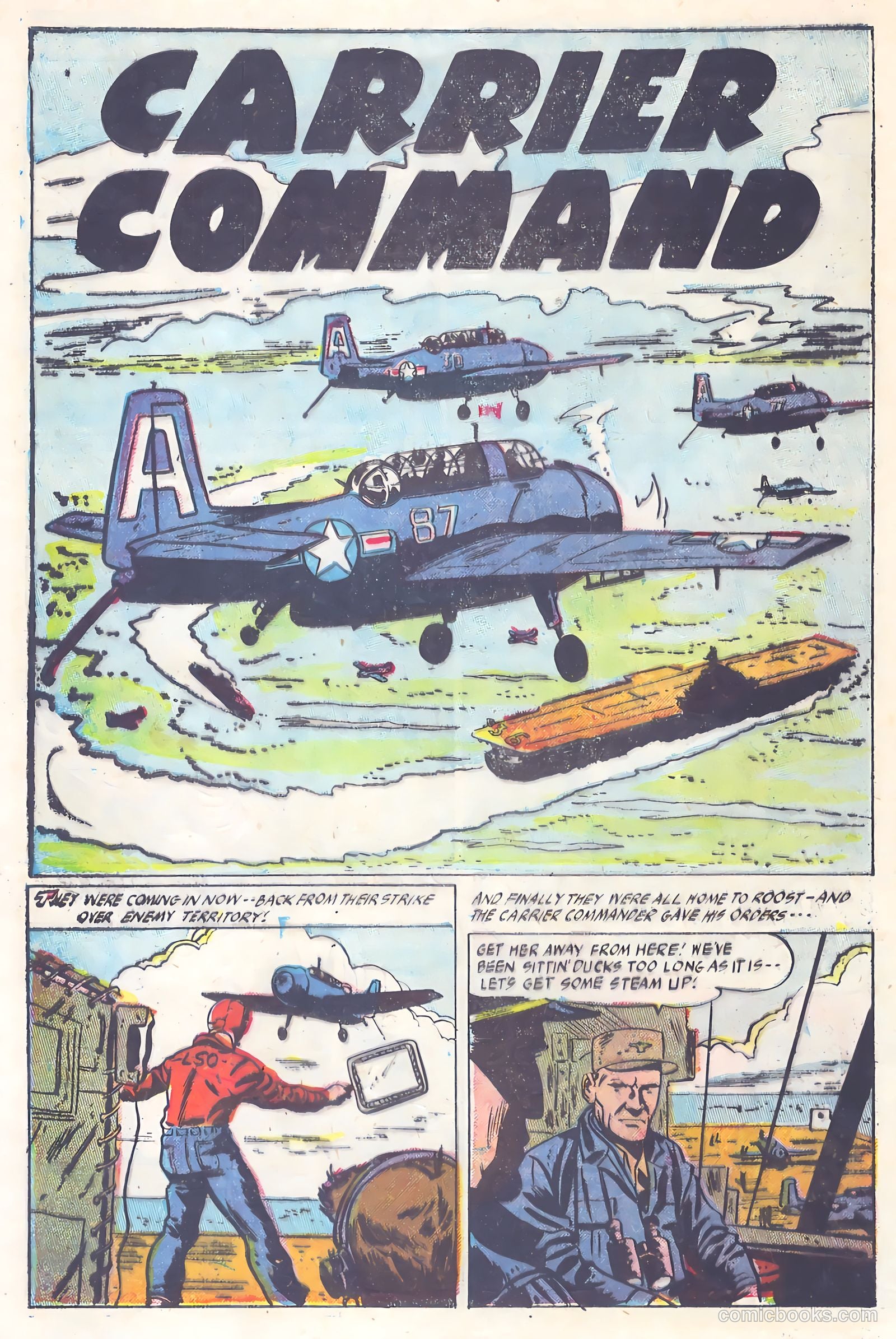 Navy Patrol #4 (1955) — page 28 of 36