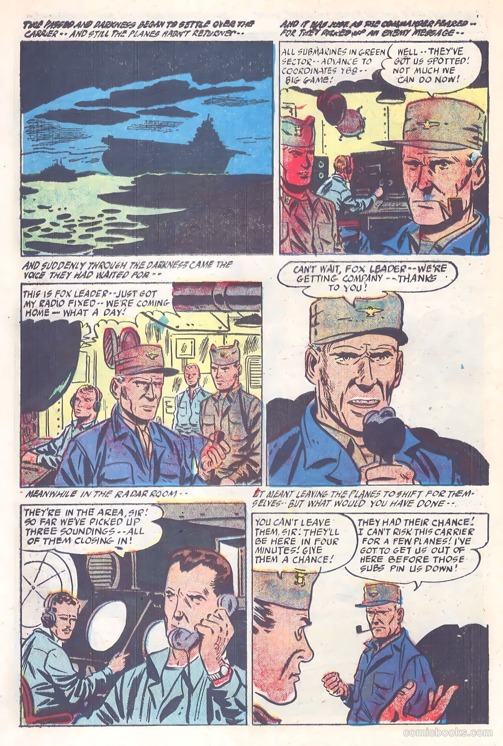 Navy Patrol #4 (1955) — page 32 of 36
