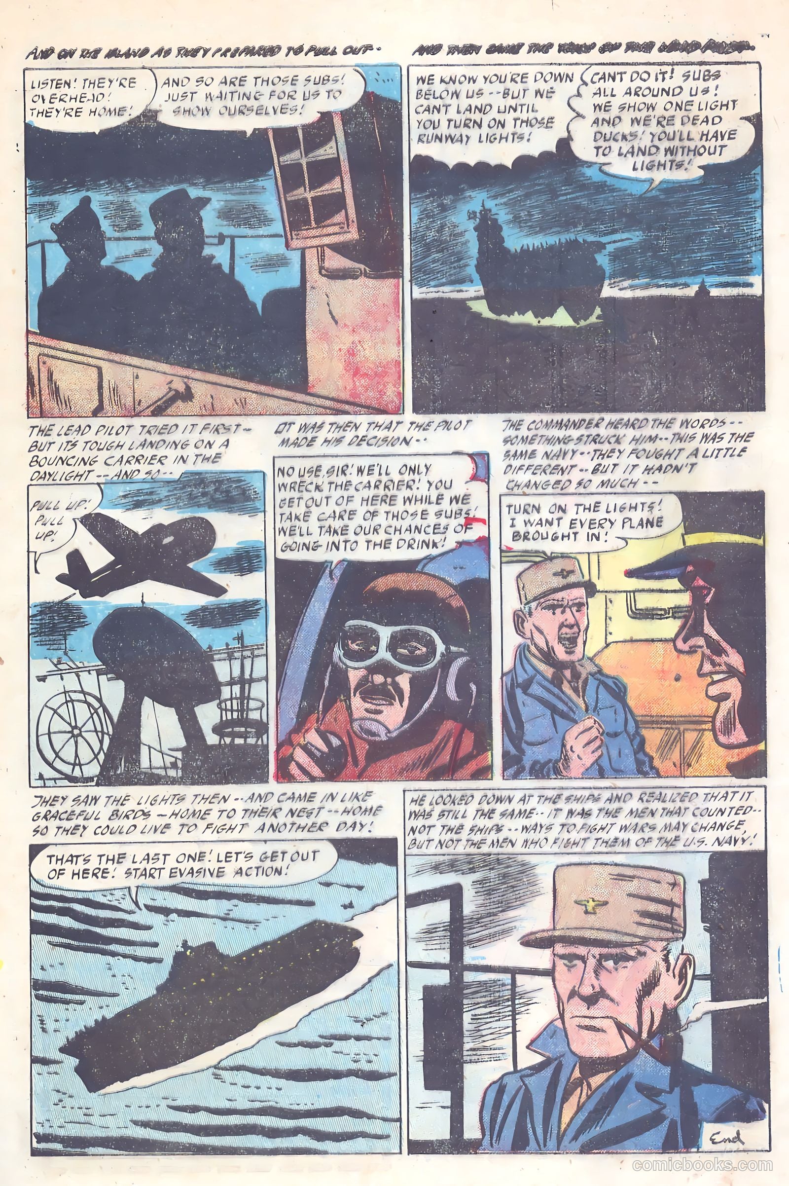 Navy Patrol #4 (1955) — page 33 of 36