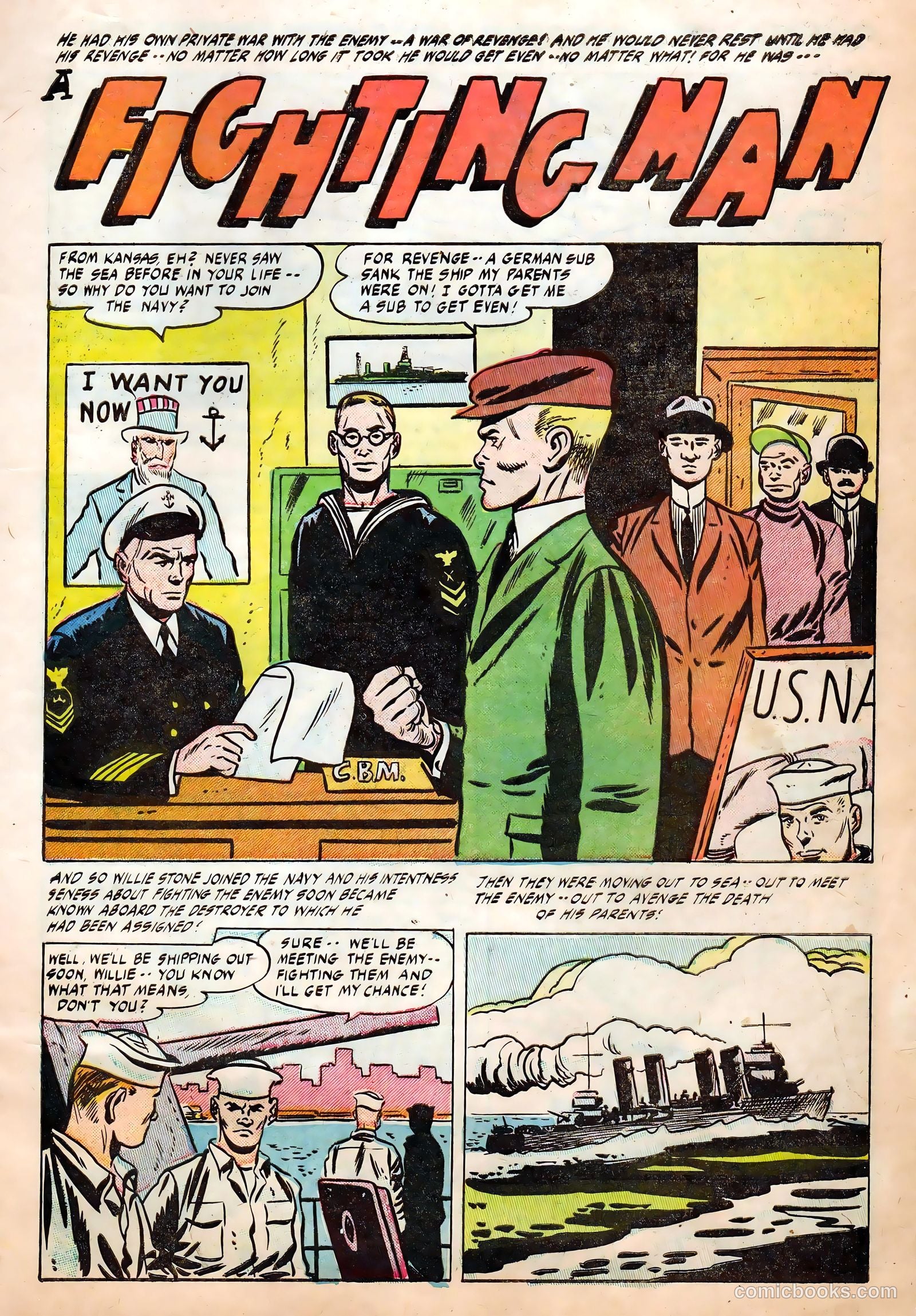 Navy Task Force #1 (1954) — page 3 of 36