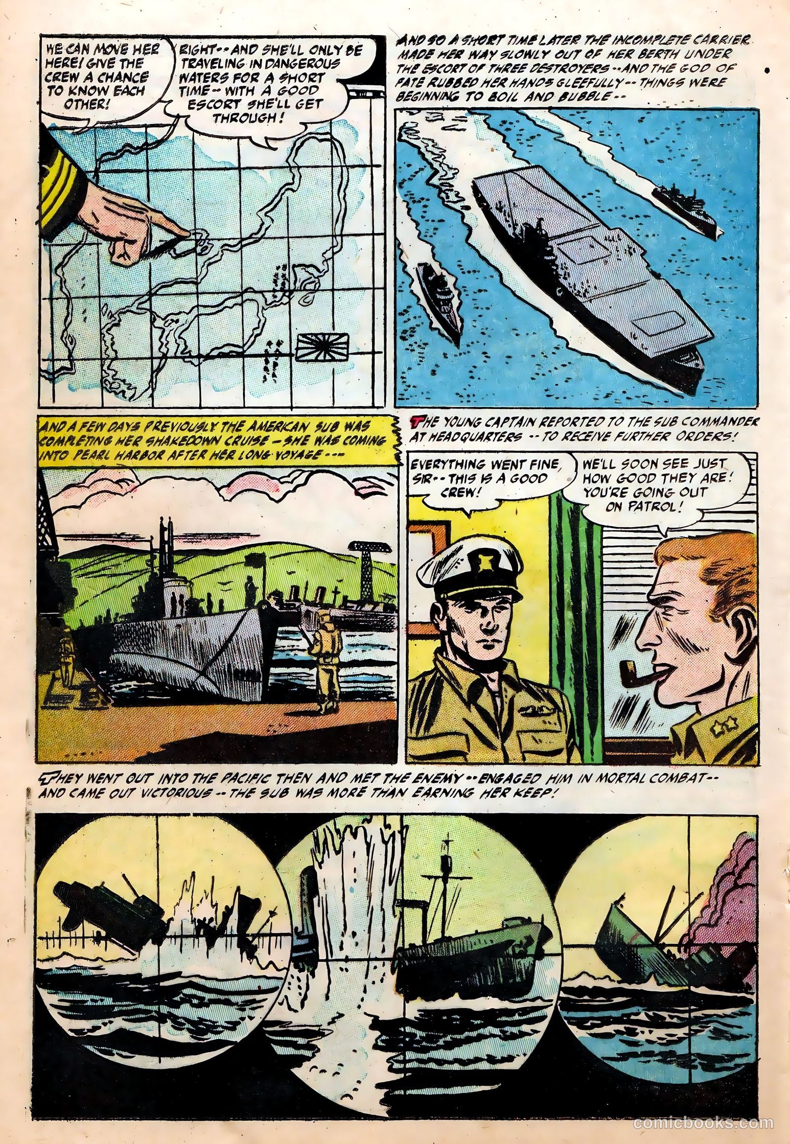 Navy Task Force #1 (1954) — page 22 of 36