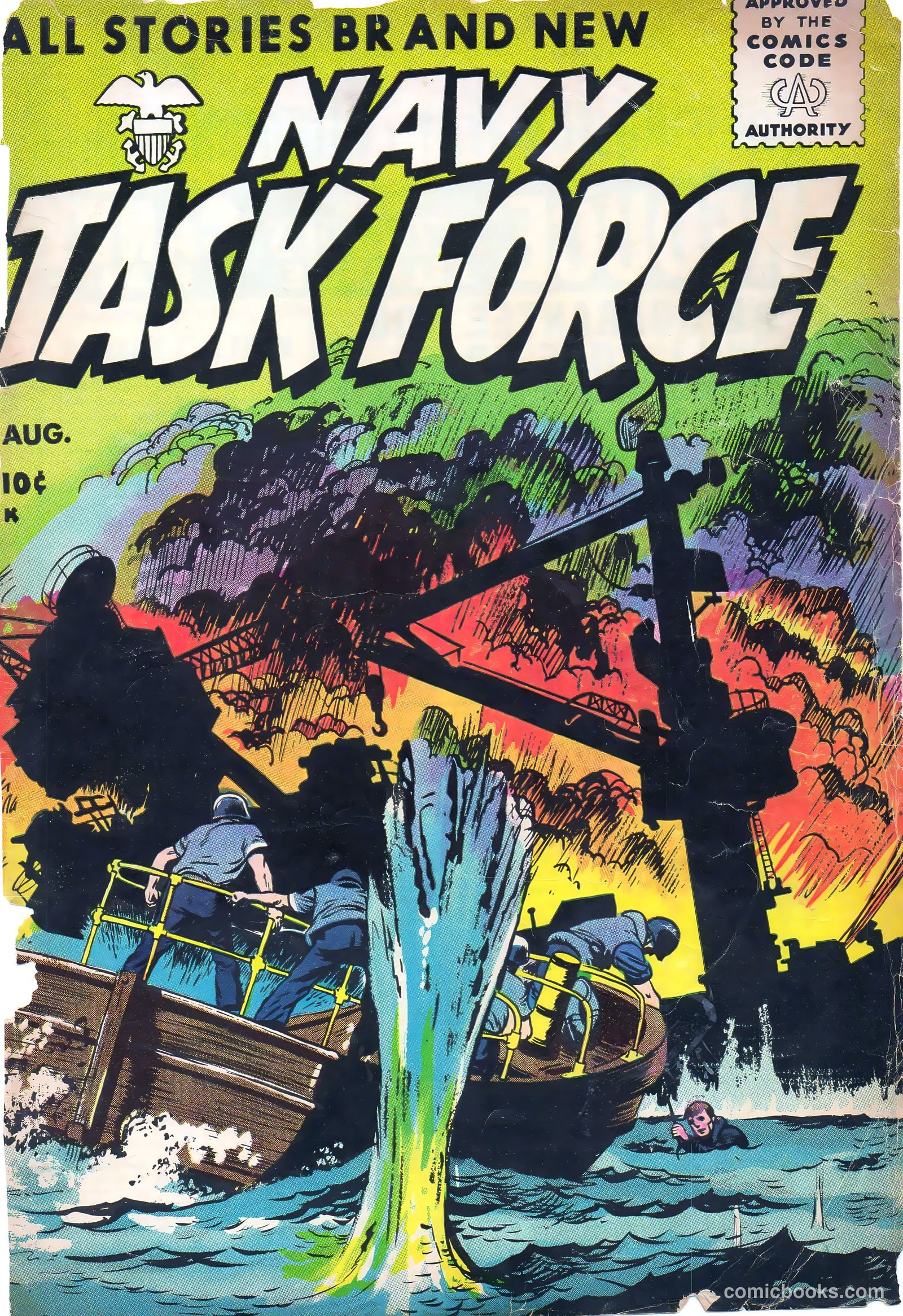 Navy Task Force #5 (1955) — page 2 of 38
