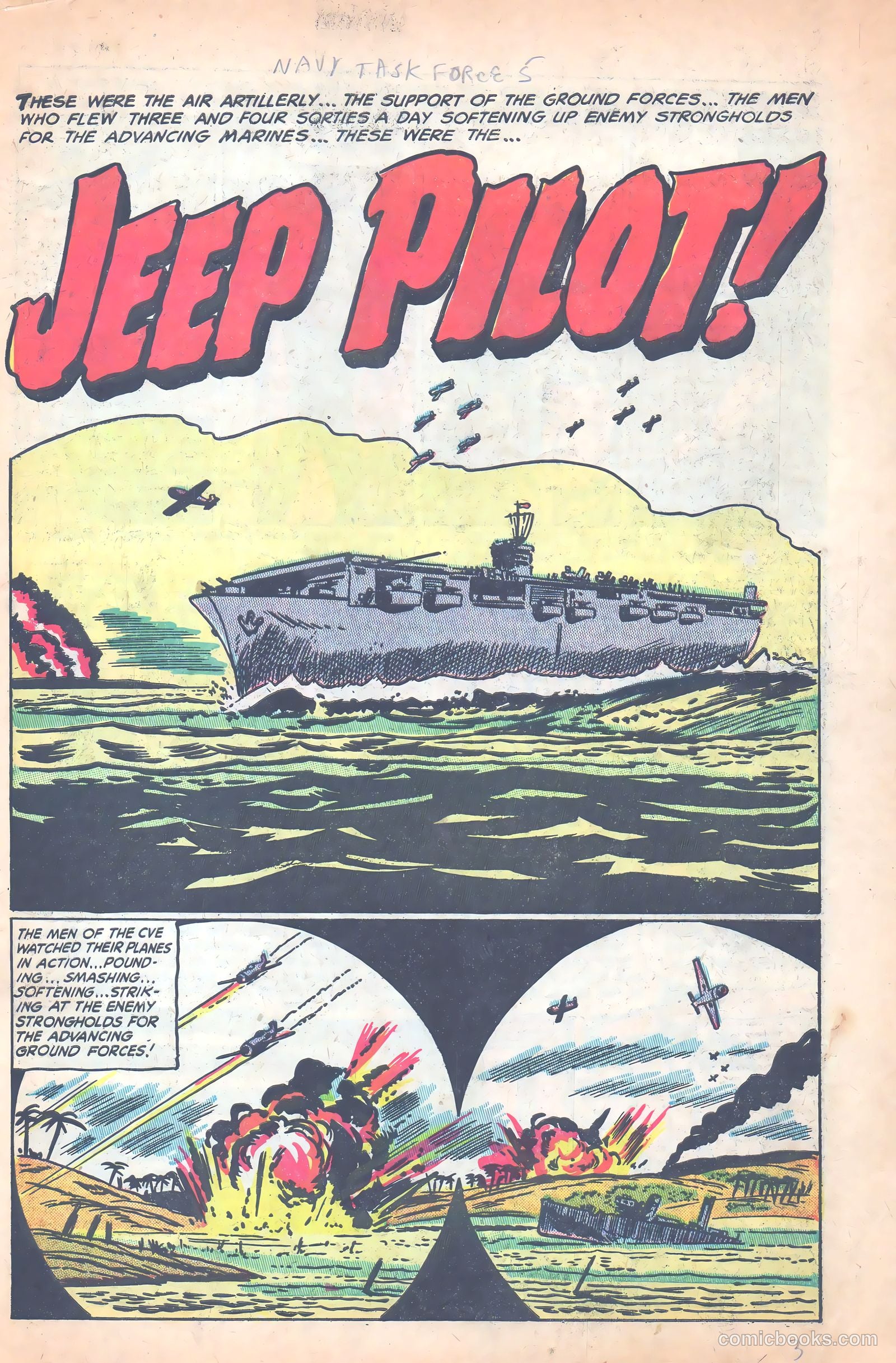 Navy Task Force #5 (1955) — page 4 of 38