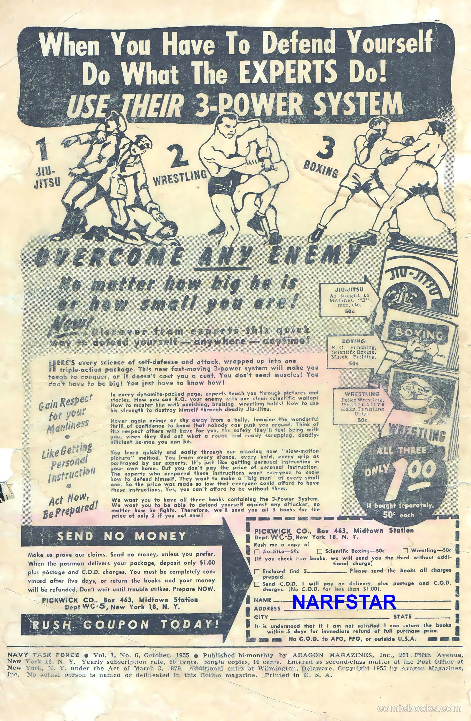 Navy Task Force #6 (1955) — page 3 of 38