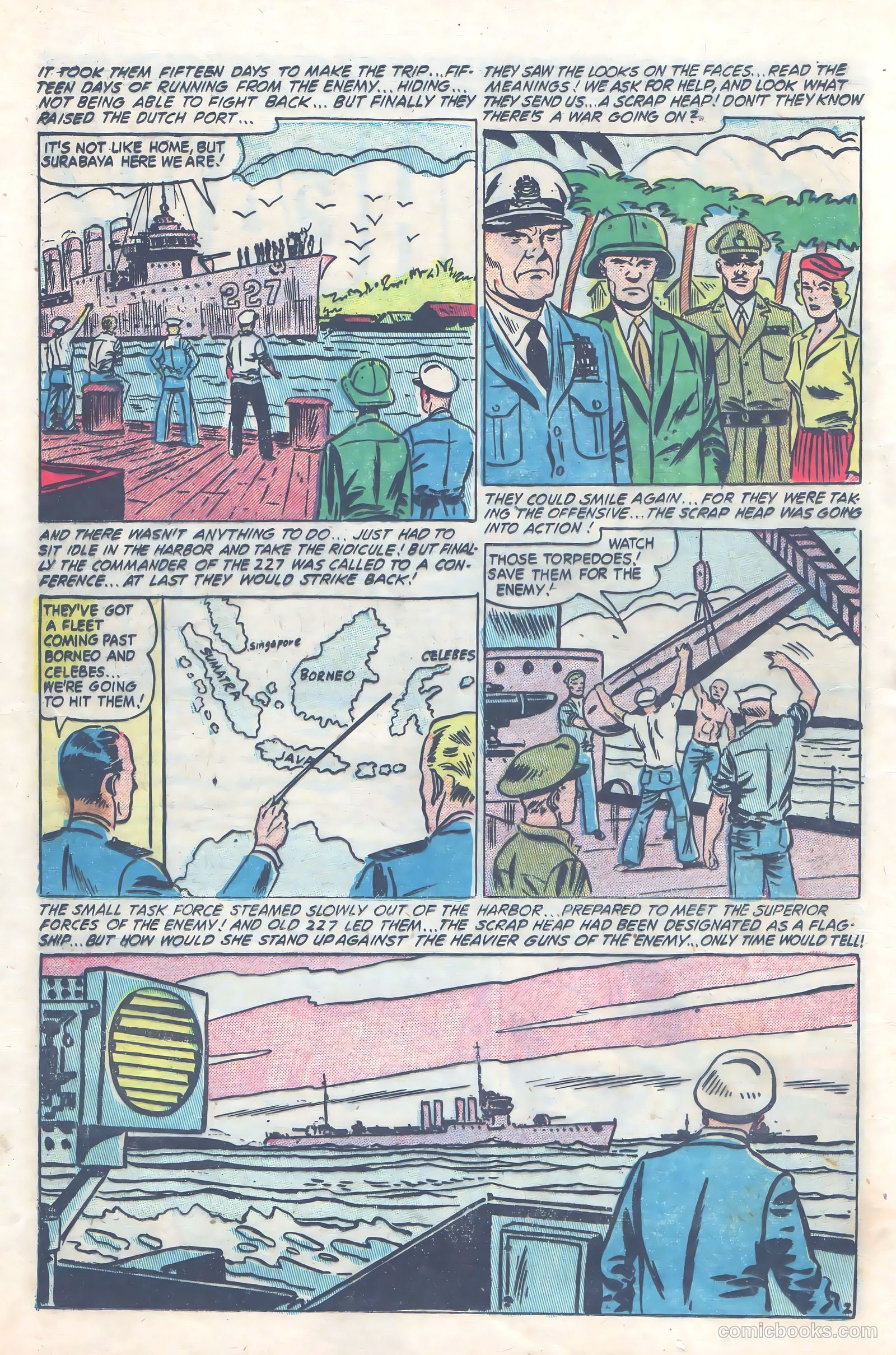 Navy Task Force #6 (1955) — page 15 of 38