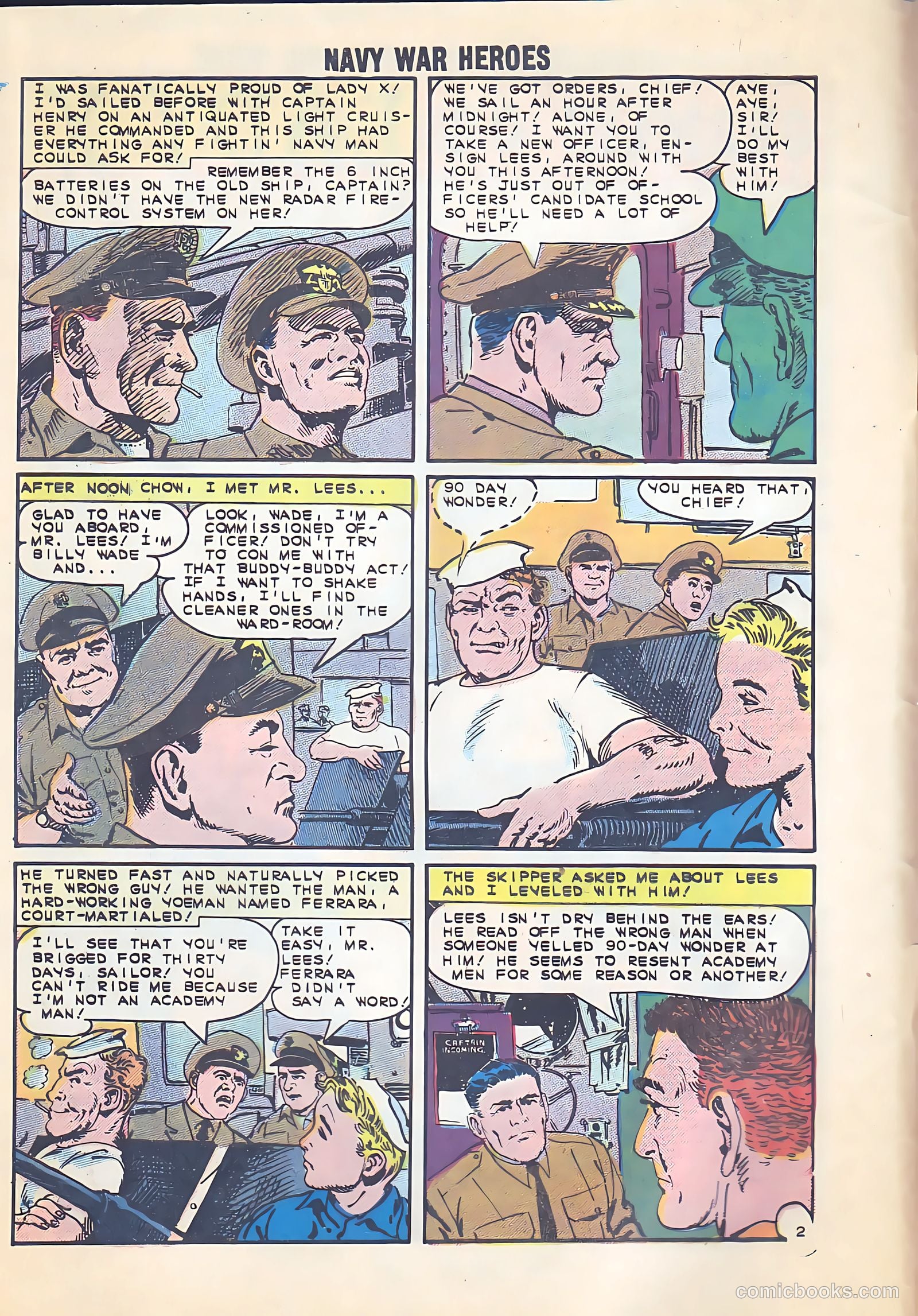 Navy War Heroes #1 (1964) — page 4 of 36