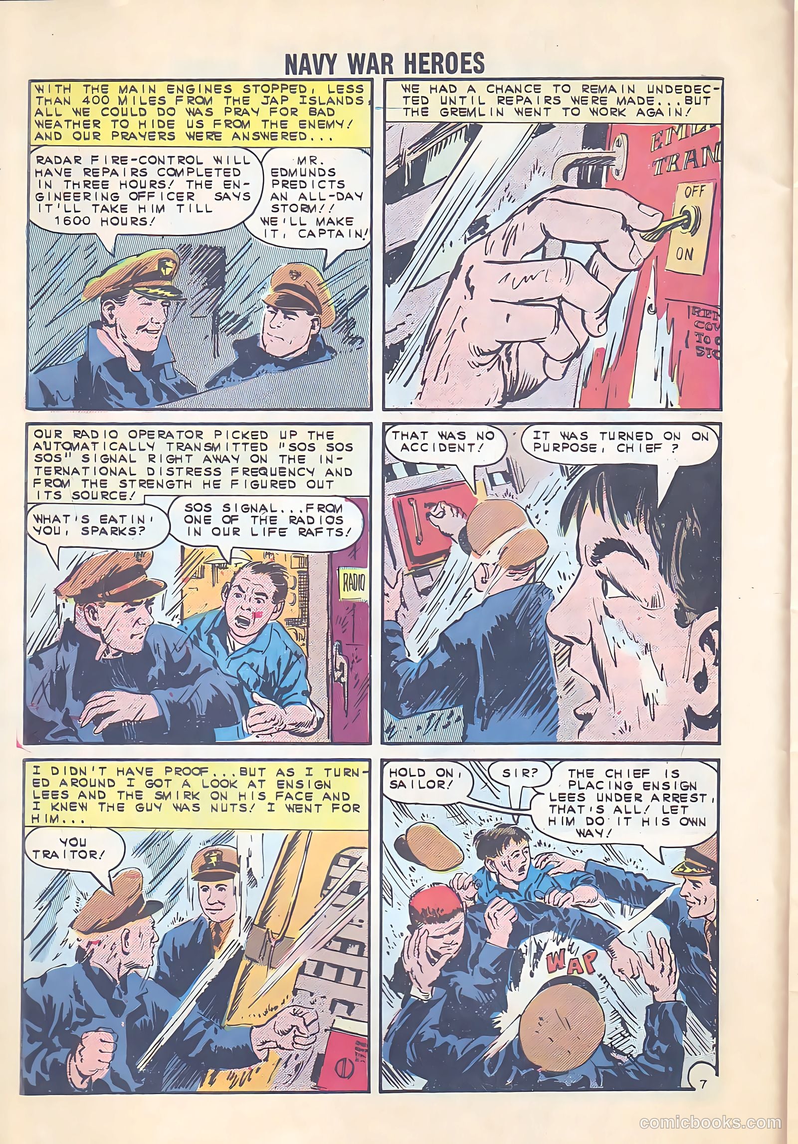 Navy War Heroes #1 (1964) — page 10 of 36