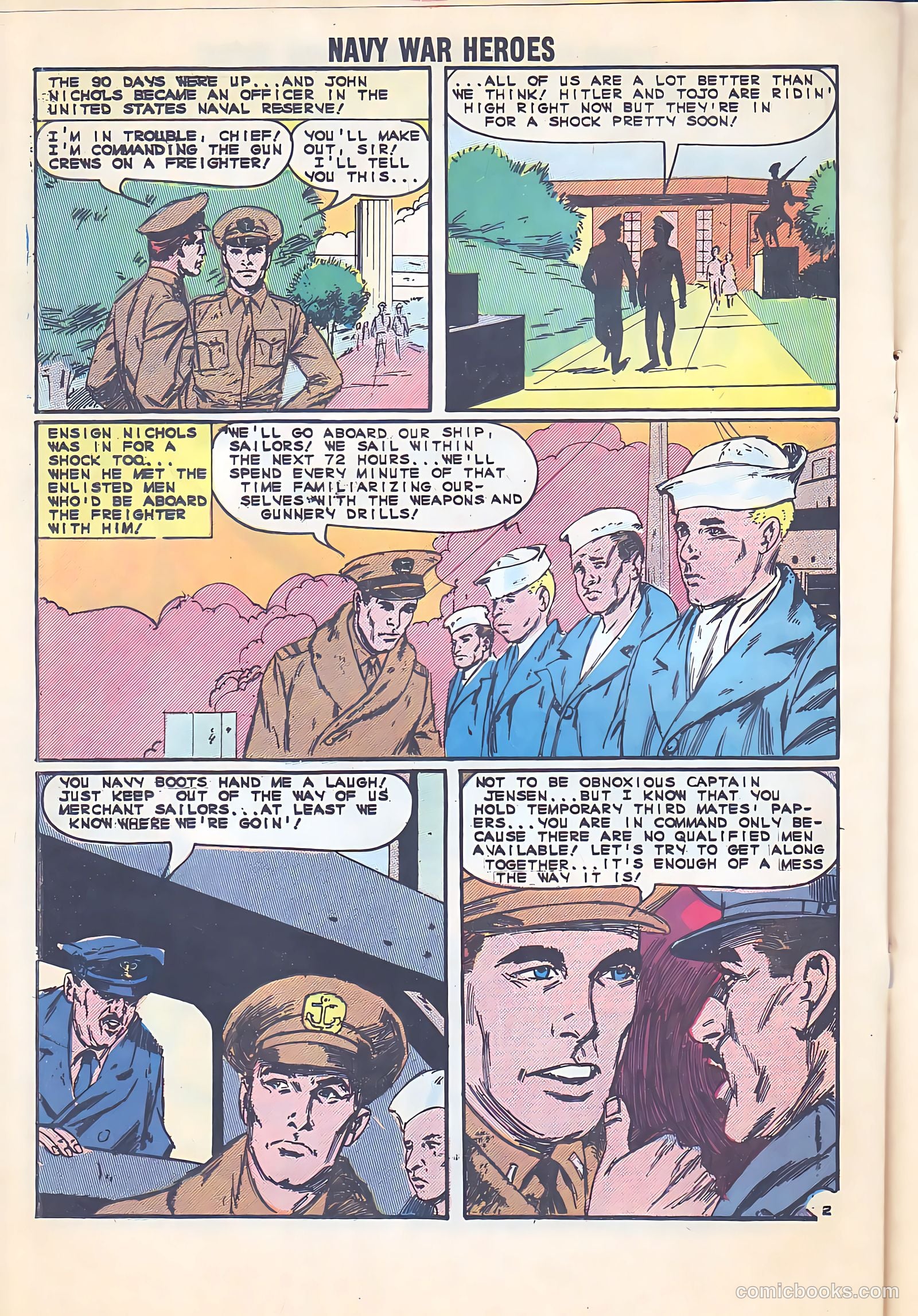 Navy War Heroes #1 (1964) — page 20 of 36