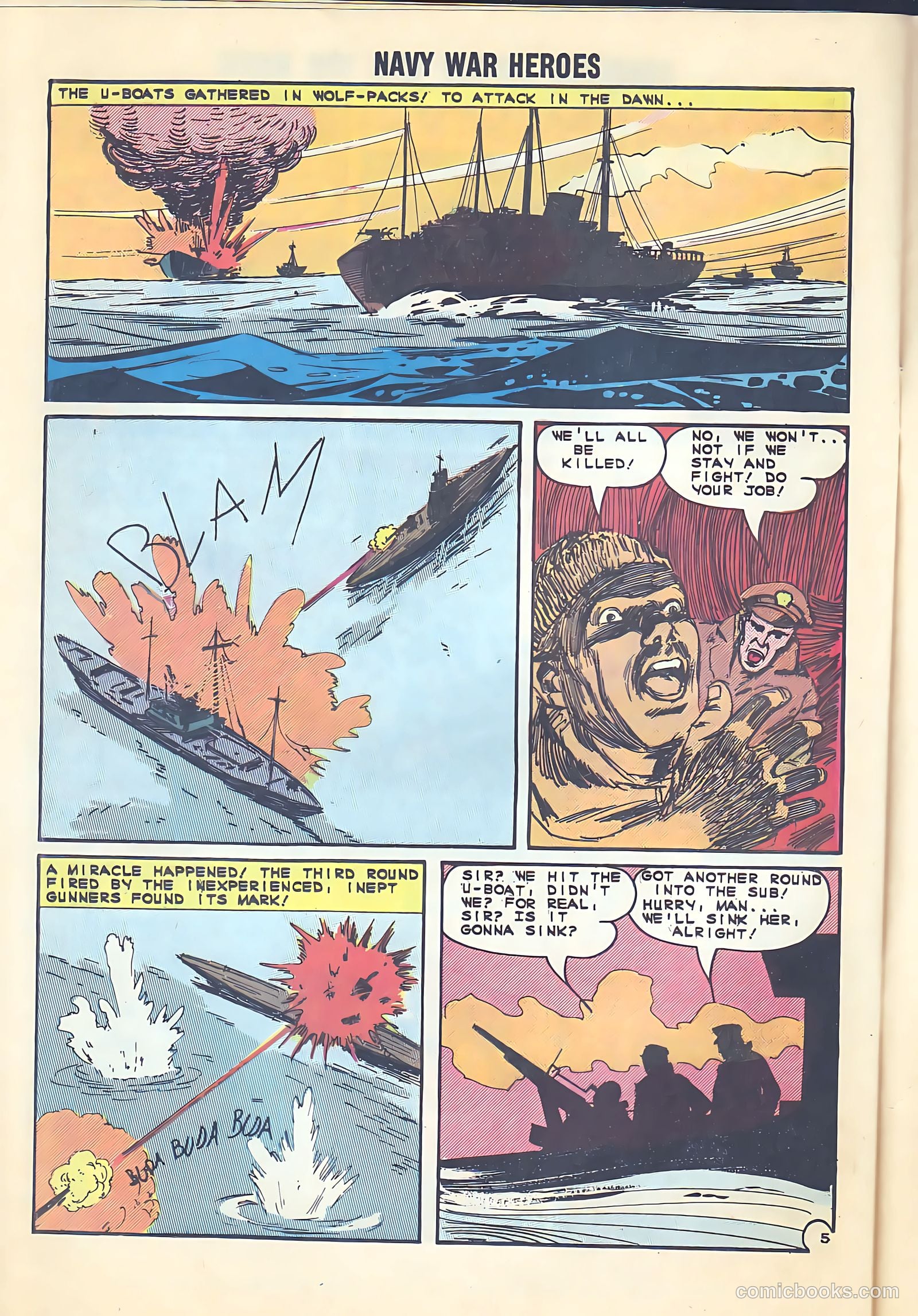 Navy War Heroes #1 (1964) — page 24 of 36