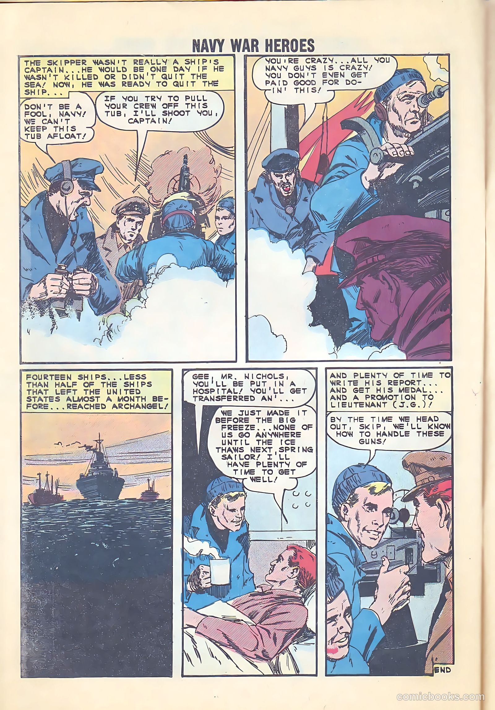 Navy War Heroes #1 (1964) — page 28 of 36