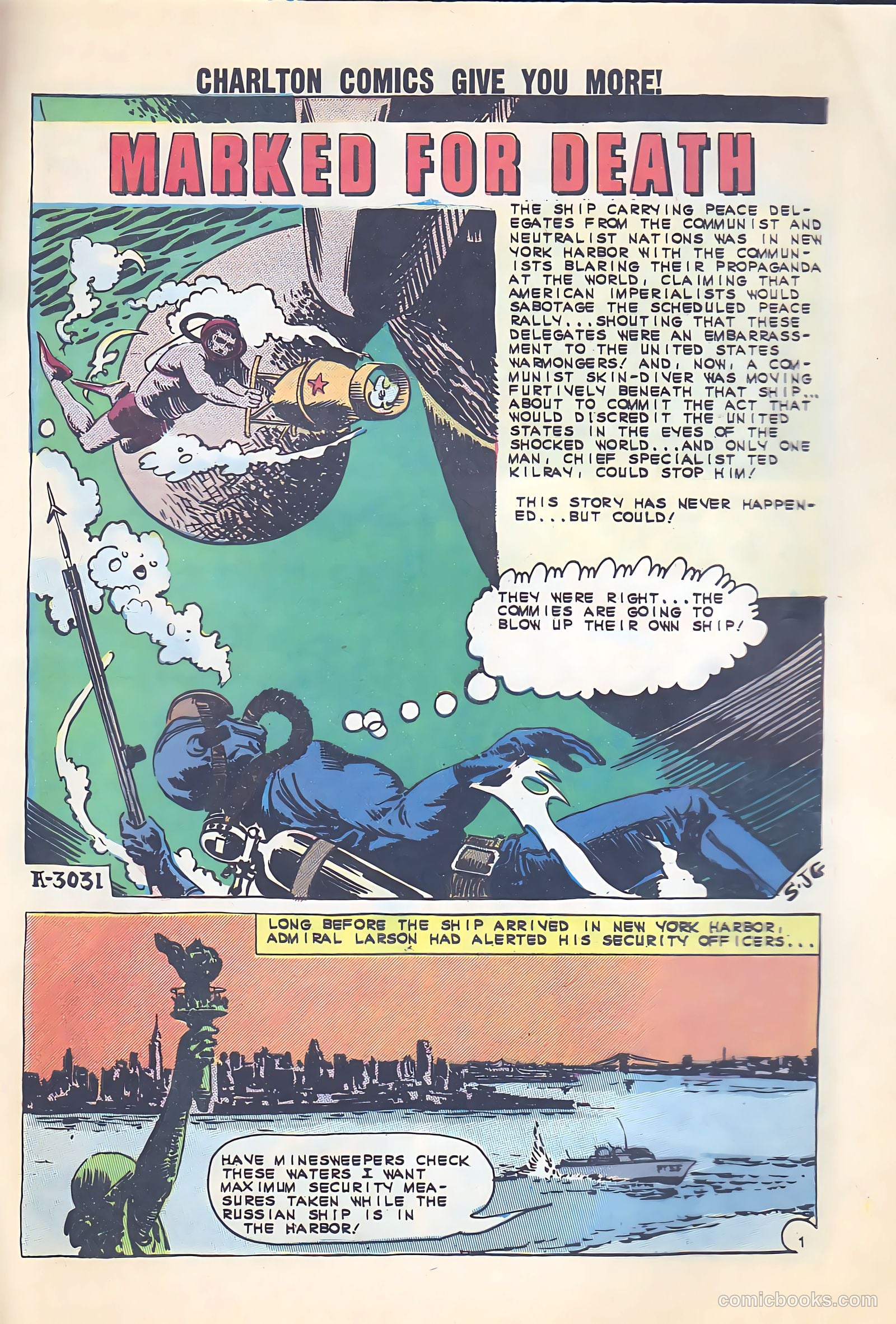 Navy War Heroes #1 (1964) — page 29 of 36