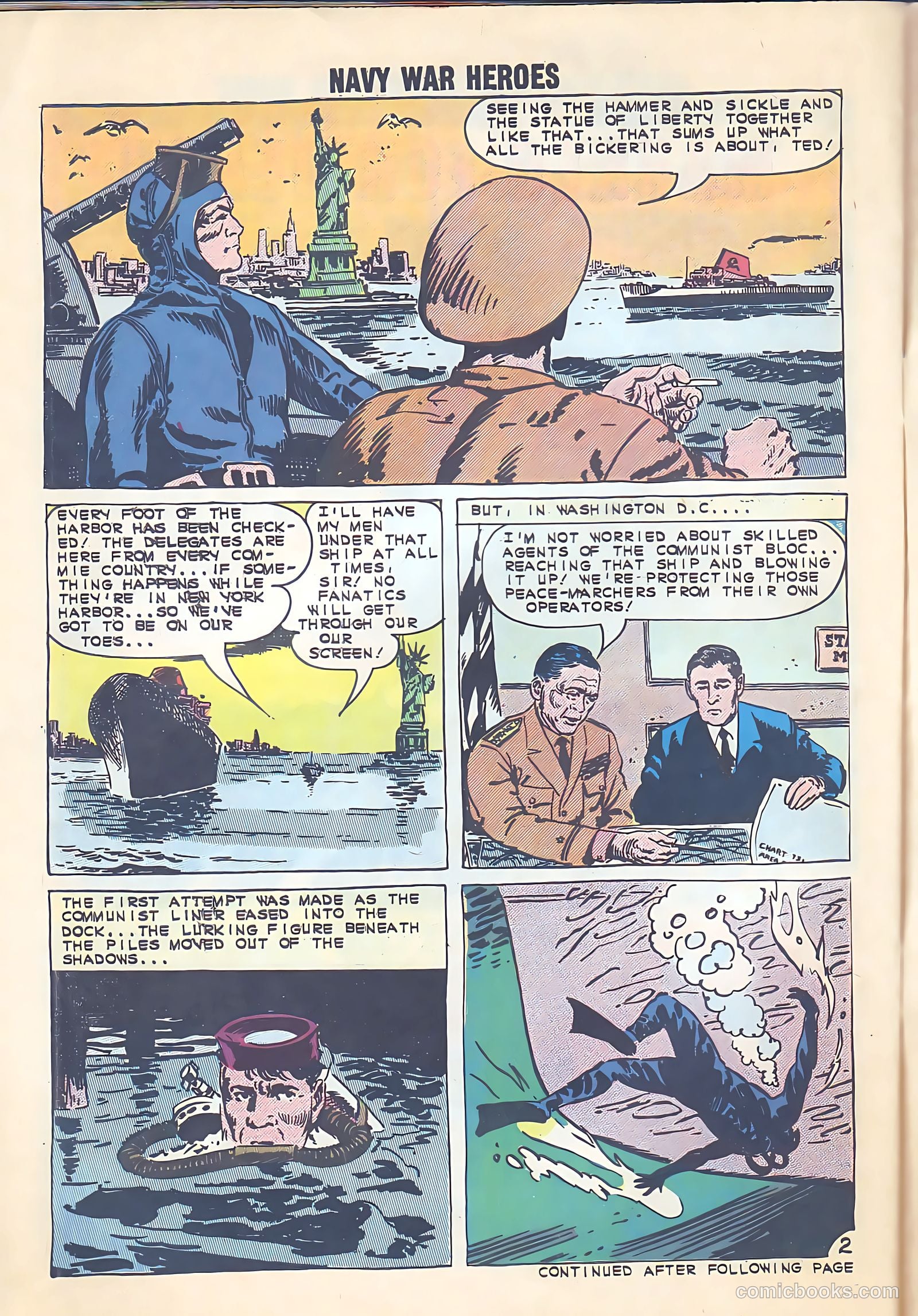 Navy War Heroes #1 (1964) — page 30 of 36