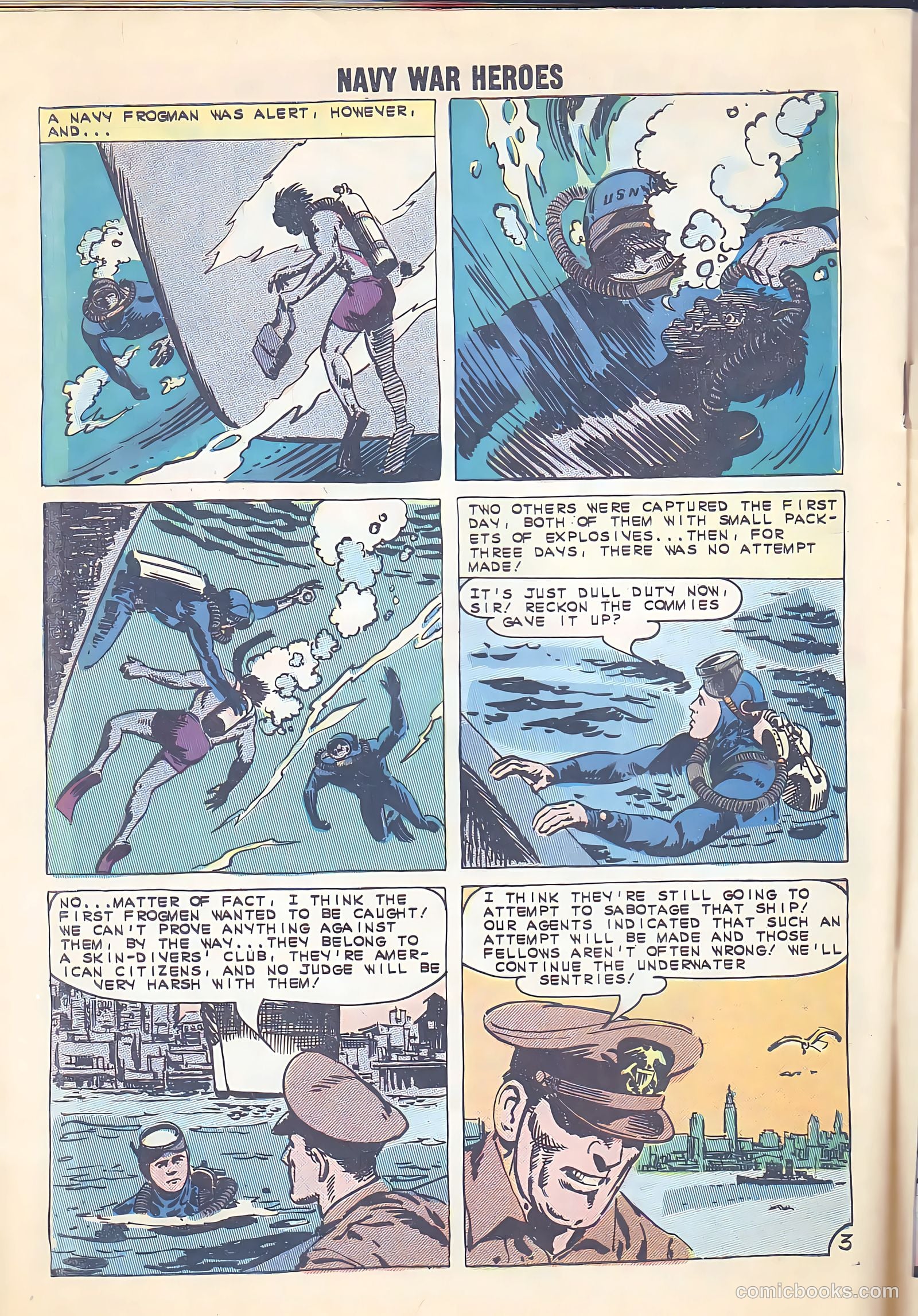 Navy War Heroes #1 (1964) — page 32 of 36