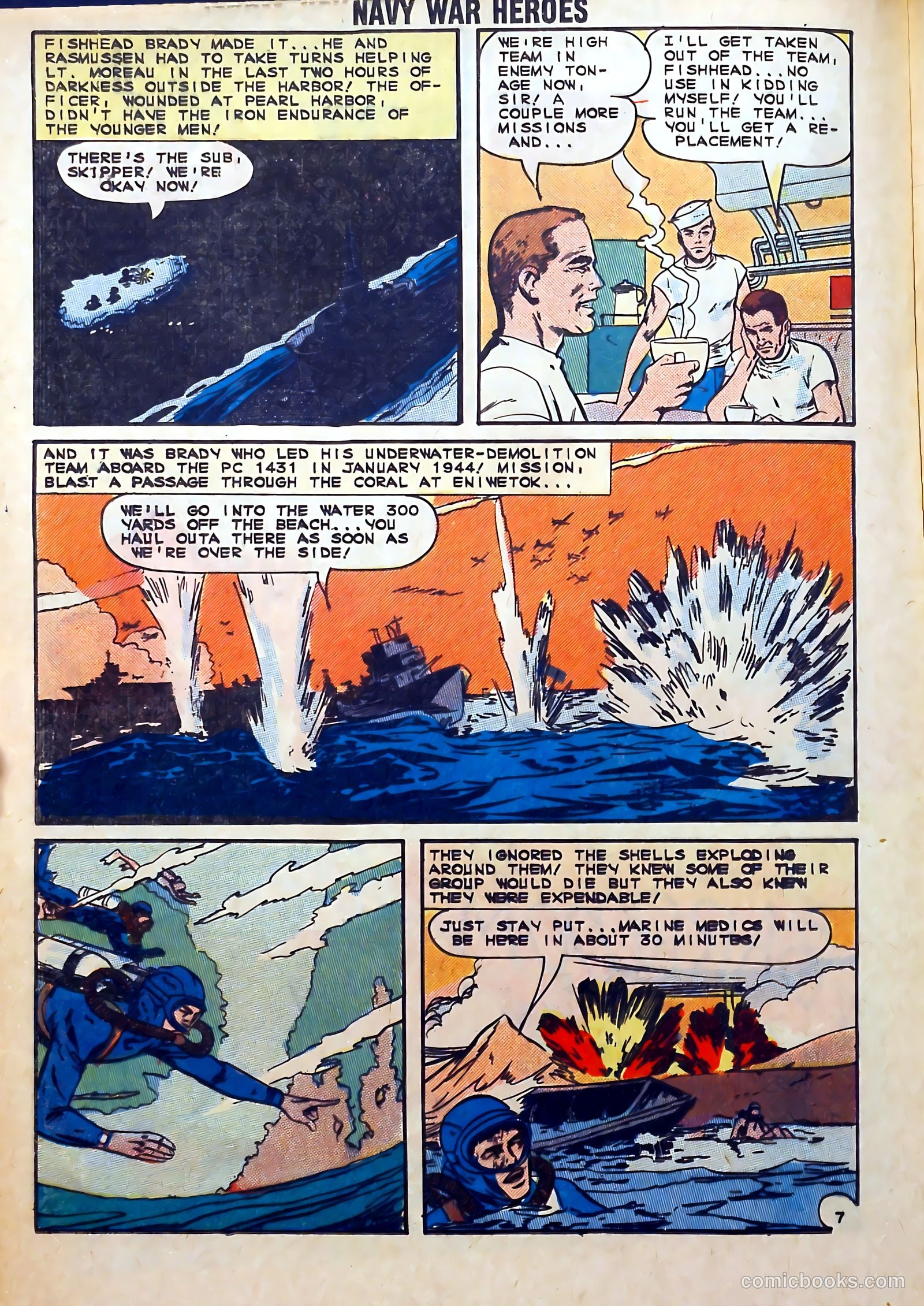 Navy War Heroes #2 (1964) — page 20 of 36
